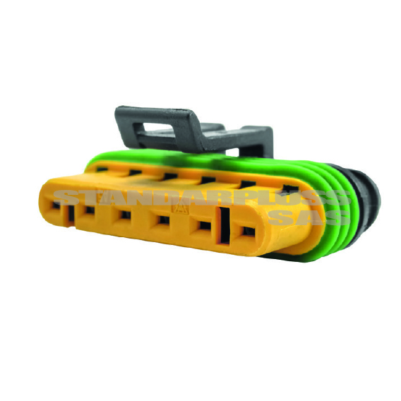 ST-309 CONECTOR INYECCIONN FIAT PALIO-SIENA/STOP CHEVROLET ECOSPORT