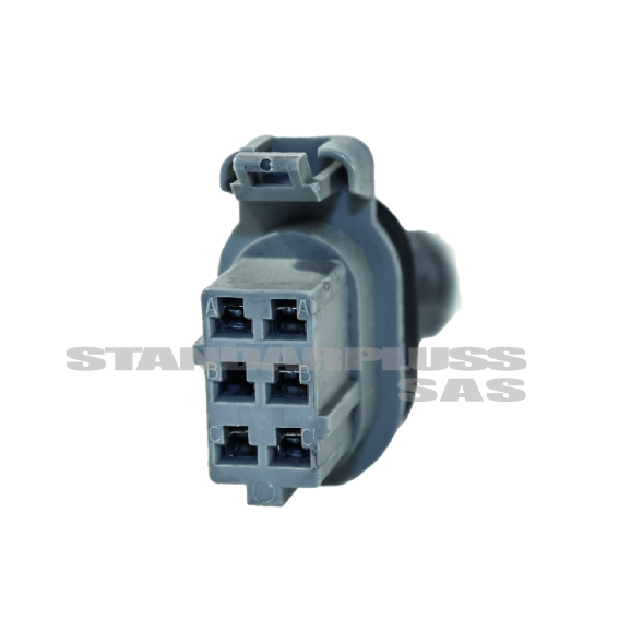 ST-180  CONECTOR TANQUE DE GASOLINA RENAULT TWINGO / LIMPIABRISAS  CHEVROLET MONZA/ UNIDAD RENAULT LAGUNA-SCENIC FASE I