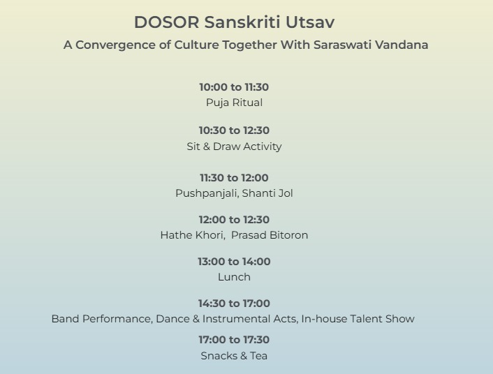 DOSOR Sanskriti Utsav