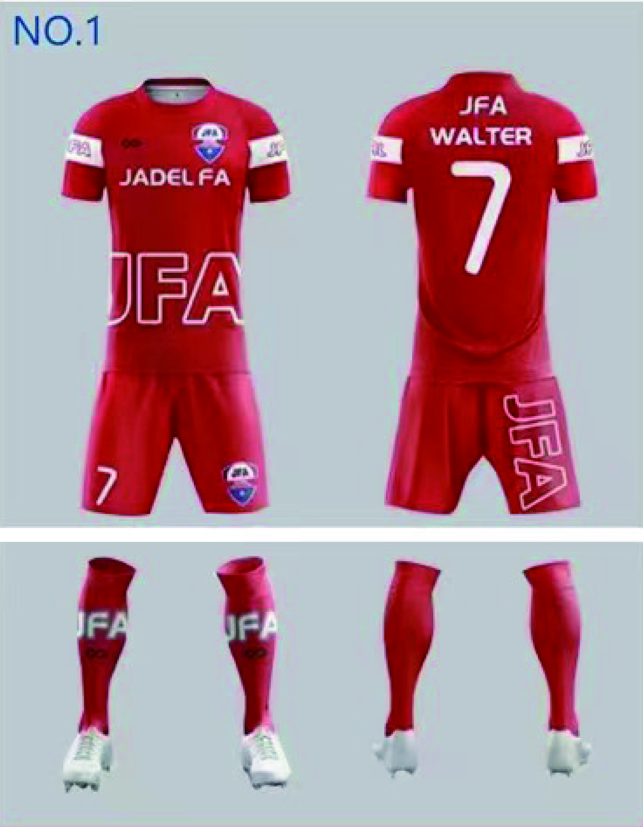 JFA Soccer uniform kit