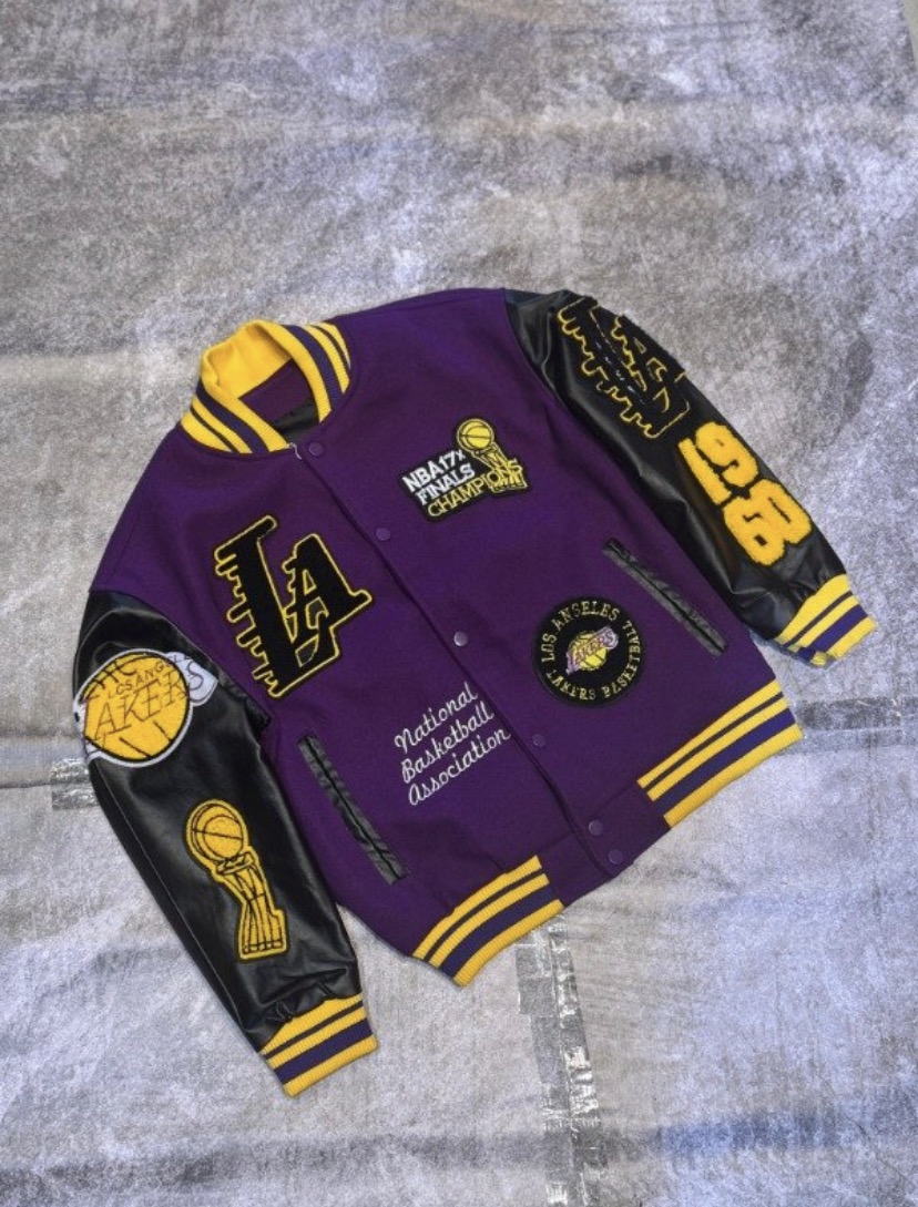 NBA Los Angeles Lakers 17x Finals Champion Varsity jacket