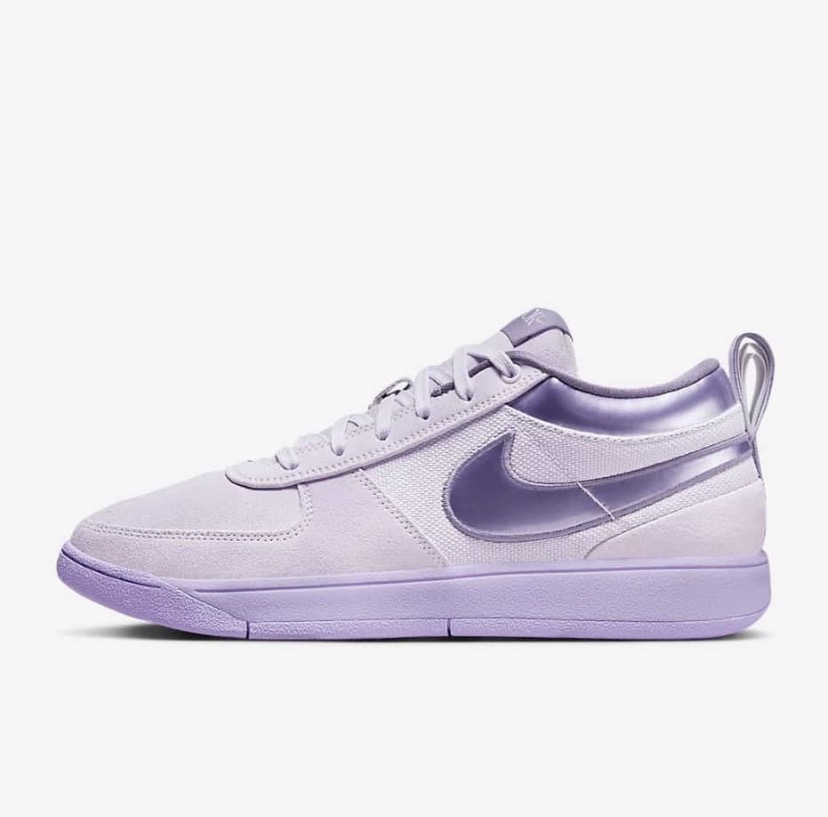 Nike Book 1"Barely Grape - Lilac"Bloom Basketball Sneakers