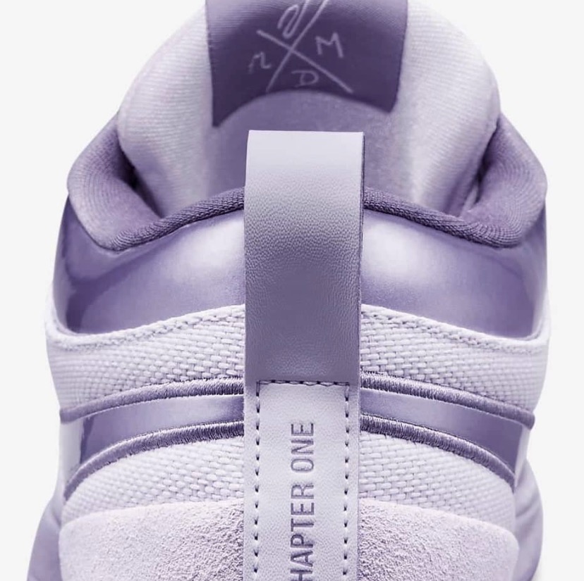 Nike Book 1"Barely Grape - Lilac"Bloom Basketball Sneakers