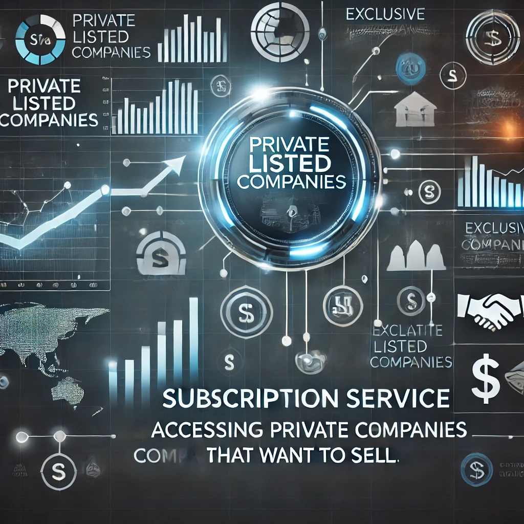 Private listed companies subscription service