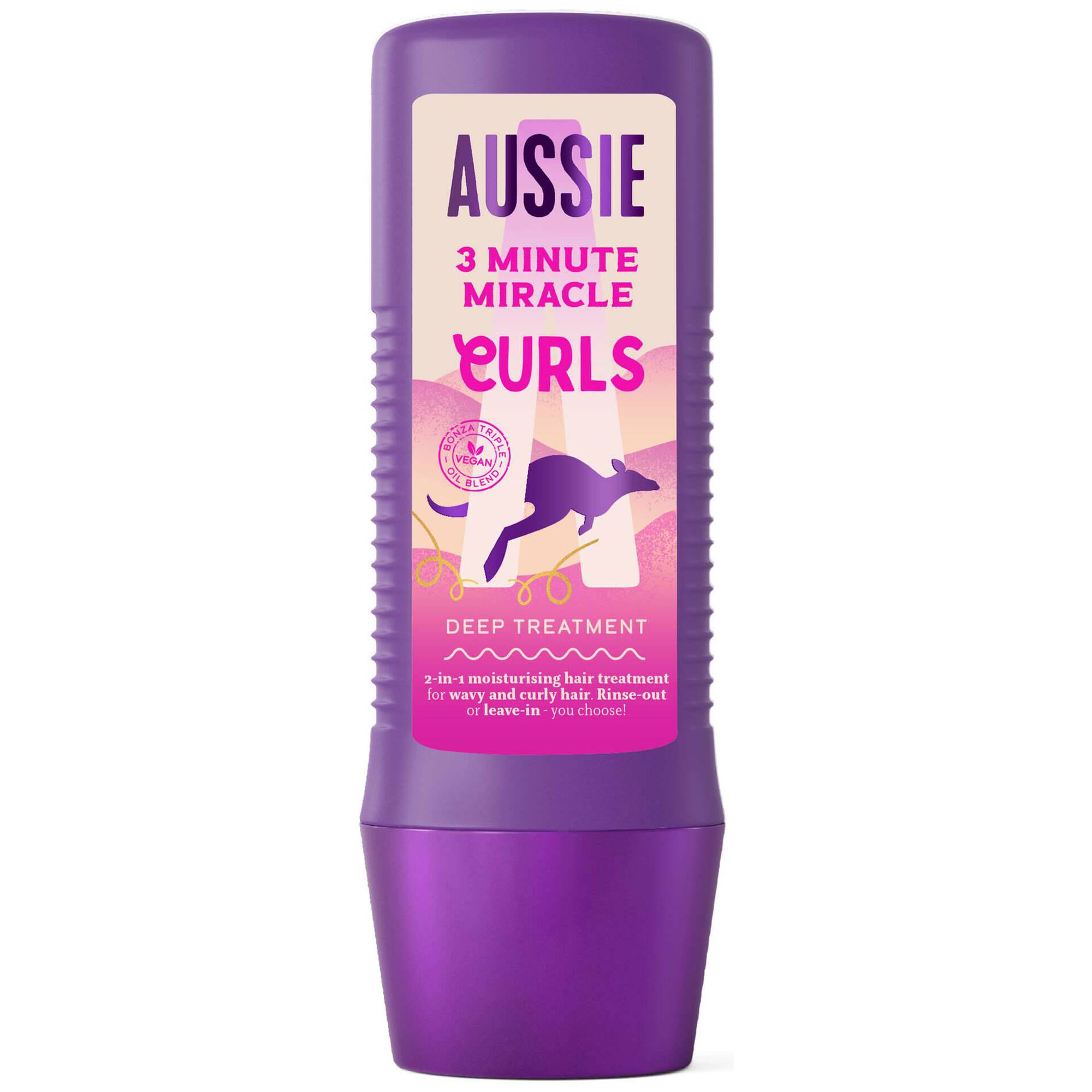 Máscara Cabelo 3 Minute Miracle Bouncy Curls Aussie emb. 225 ml