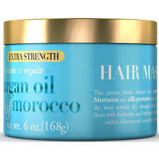 Máscara Cabelo Extra Strength Óleo de Argão de Marrocos OGX emb. 300 gr