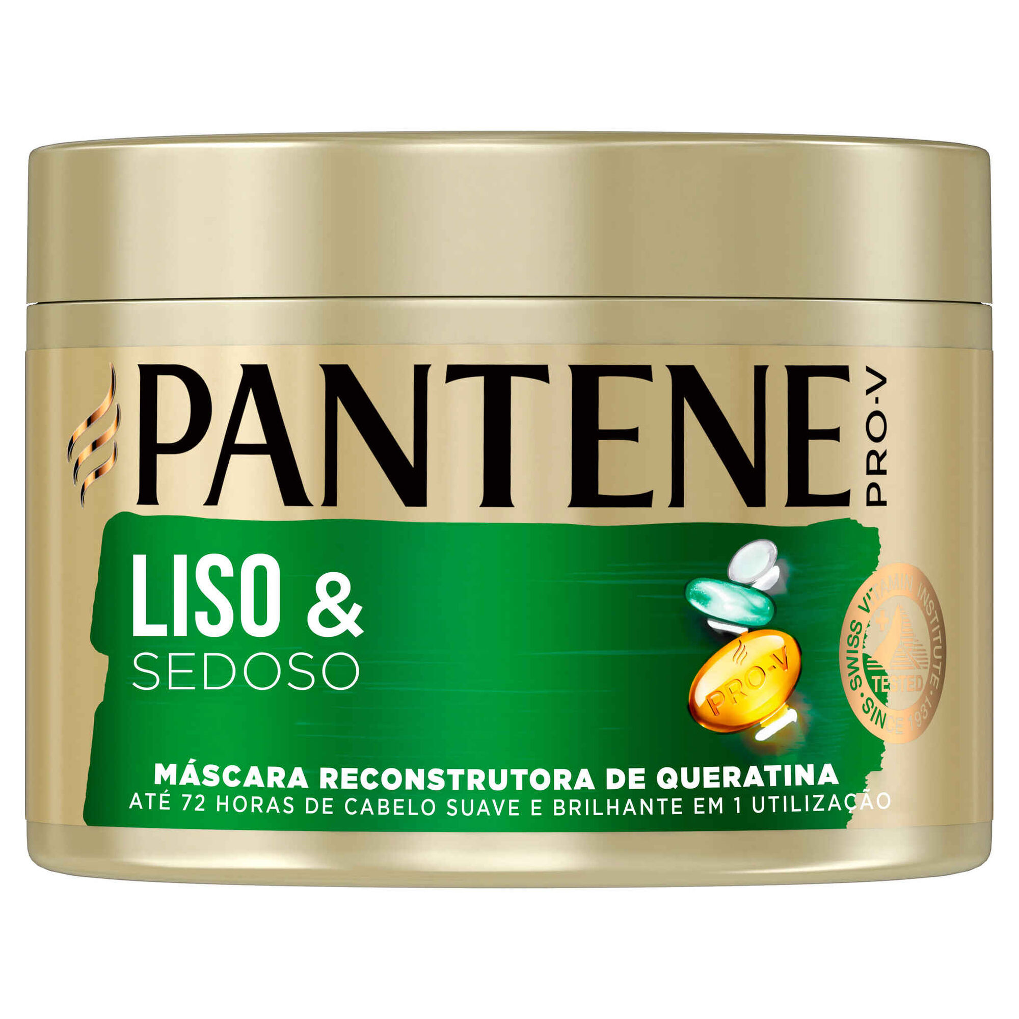  Máscara Cabelo Liso e Sedoso Pantene emb. 500 ml