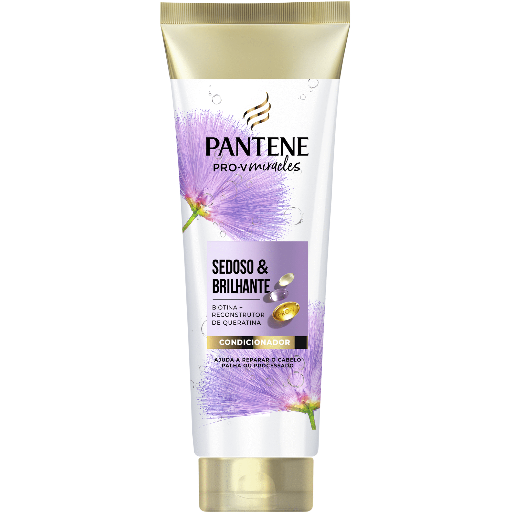 Condicionador Pro-V Miracles Sedoso e Brilhante Pantene emb. 160 ml