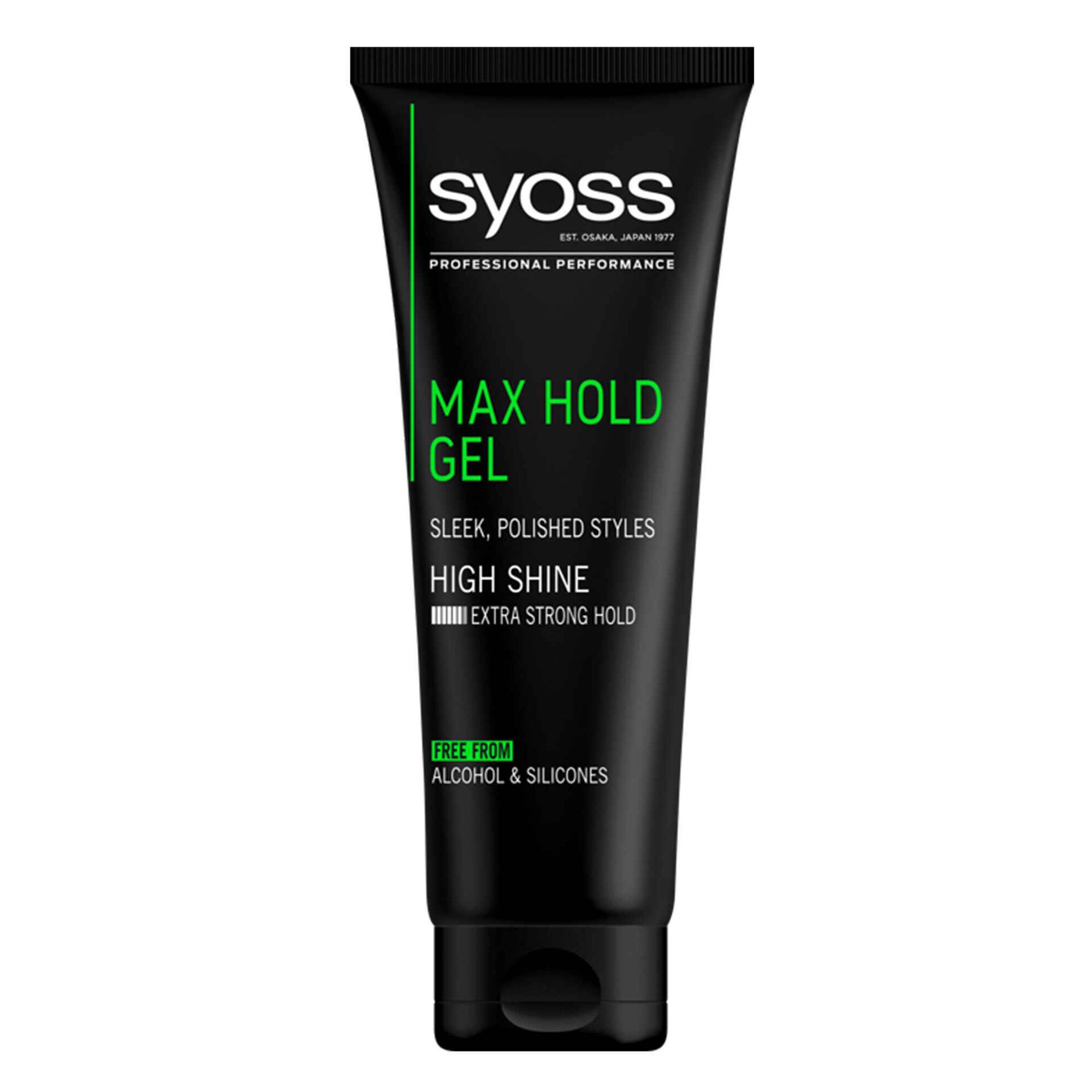 Gel Cabelo Max Hold Syoss emb. 250 ml