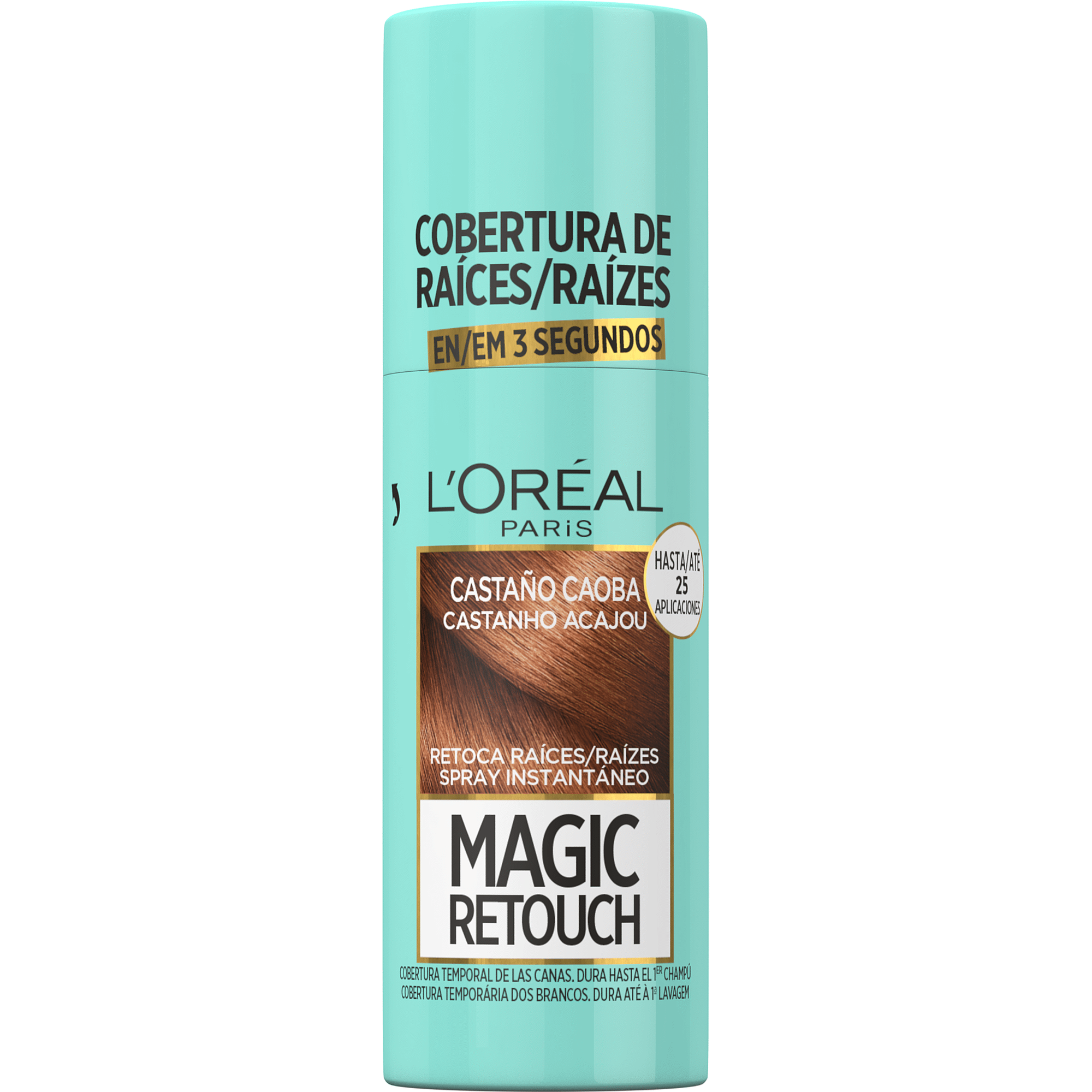 Coloração Retoca Raízes Spray Acajou 6 Magic Retouch L'Oréal Paris emb. 75 ml