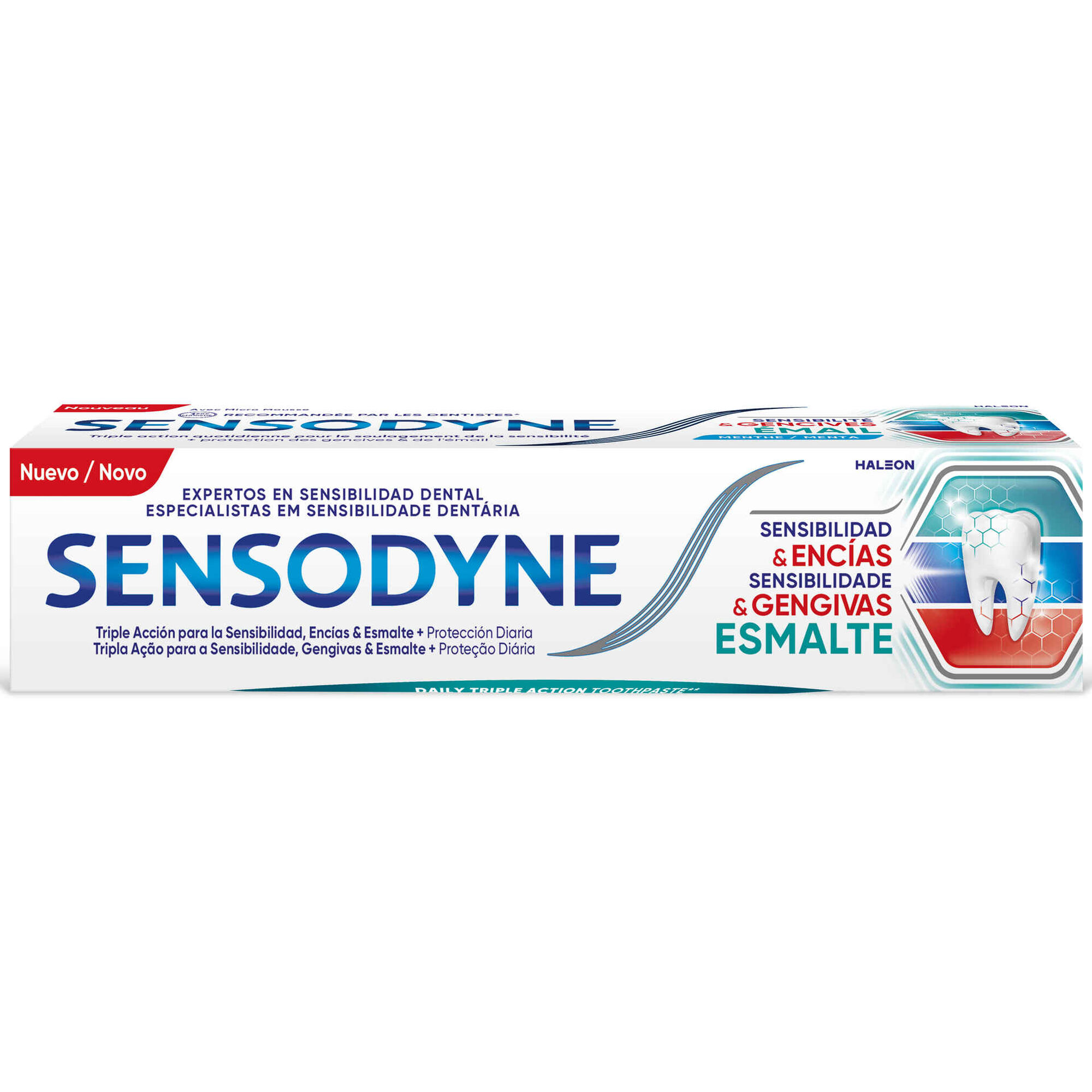 Pasta de Dentes Sensibilidade, Gengivas e Esmalte Sensodyne emb. 75 ml