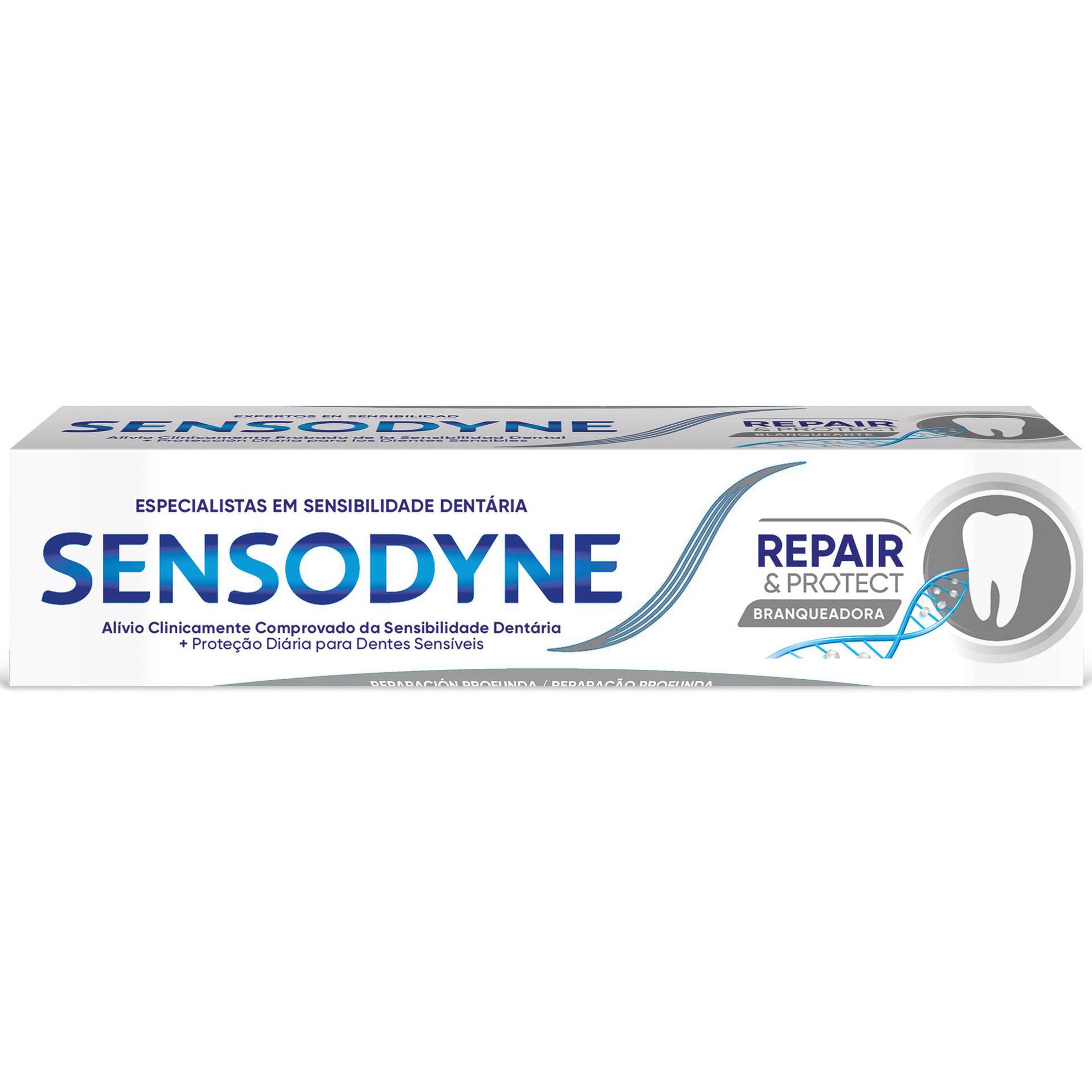 Pasta de Dentes Sensibilidade Repair e Protect Branqueadora Sensodyne emb. 75 ml