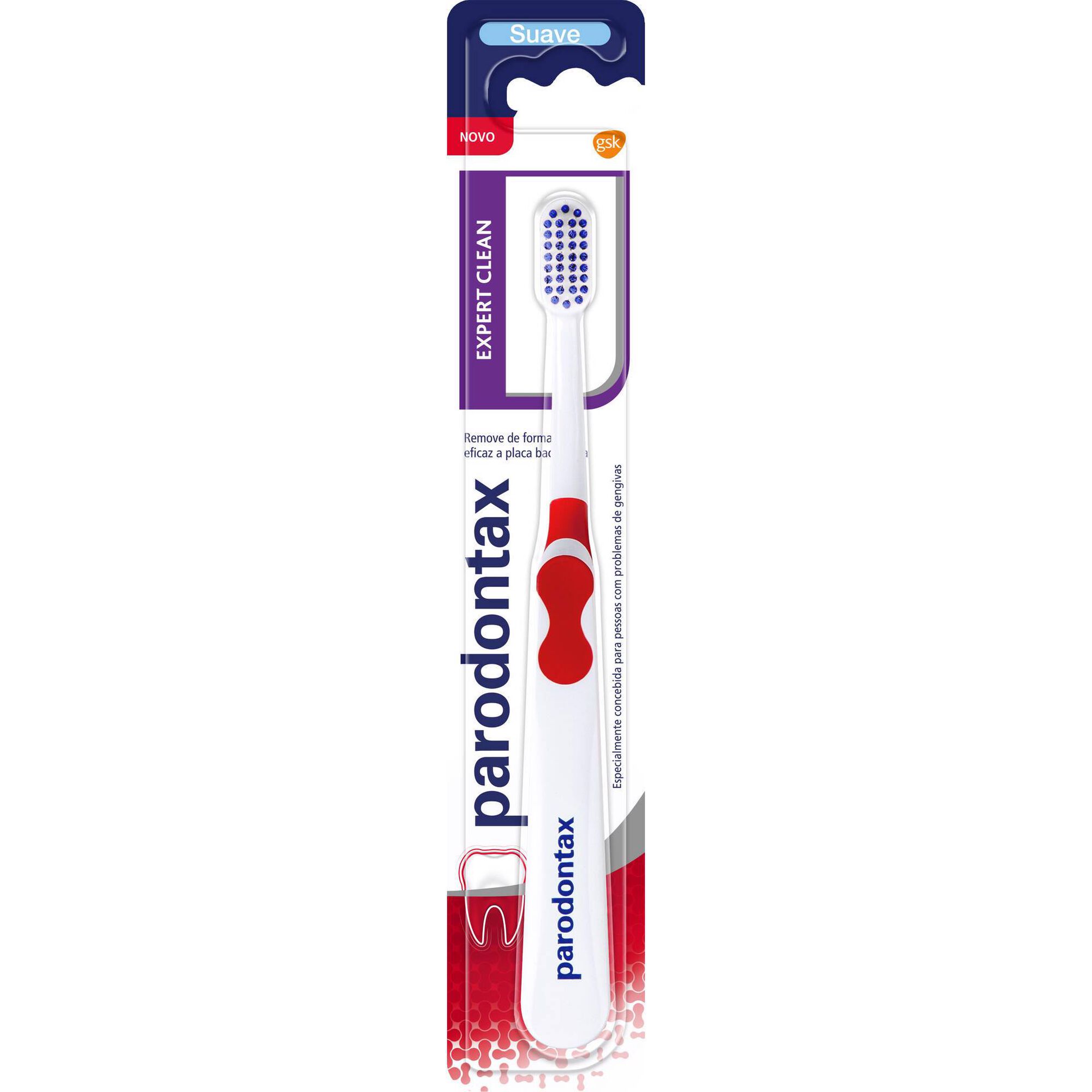 Escova de Dentes Expert Clean Suave Gengivas Parodontax emb. 1 un