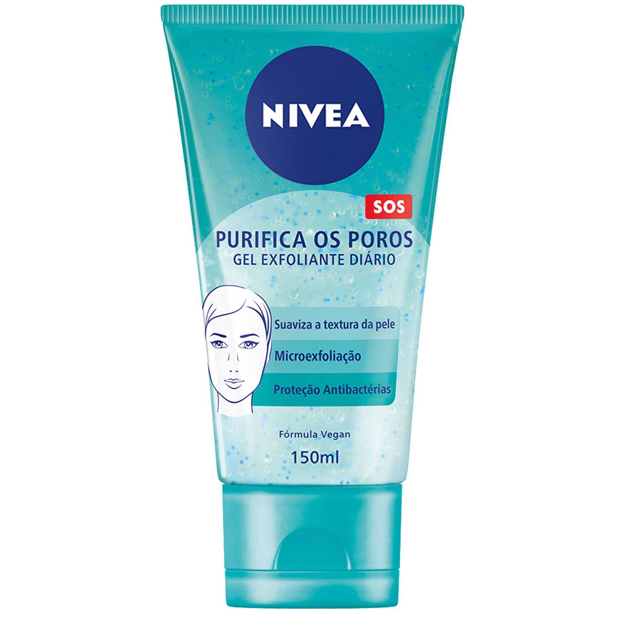 Gel Exfoliante Purifica os Poros Nivea emb. 150 ml