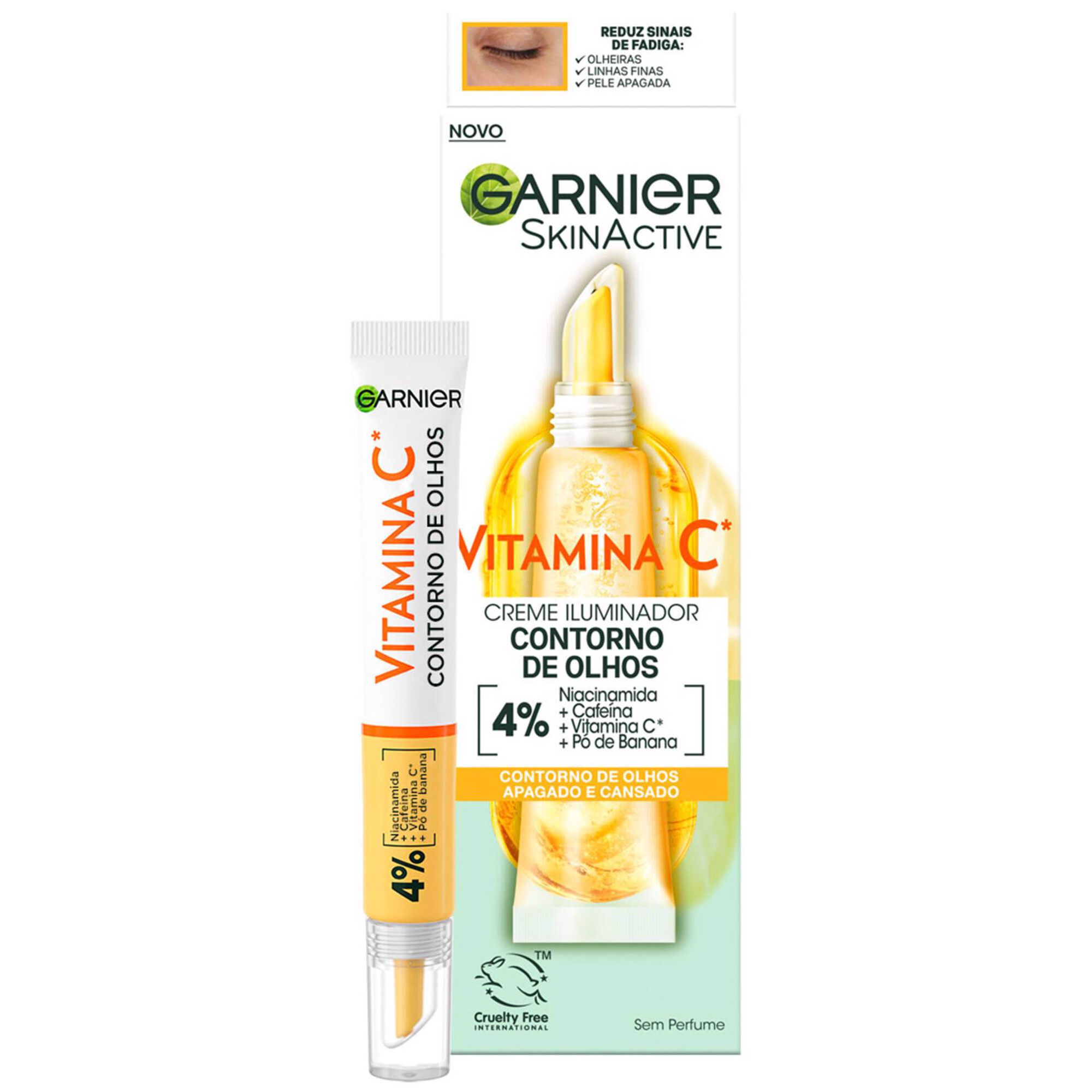 Creme Contorno de Olhos Vitamina C Garnier emb. 15 ml