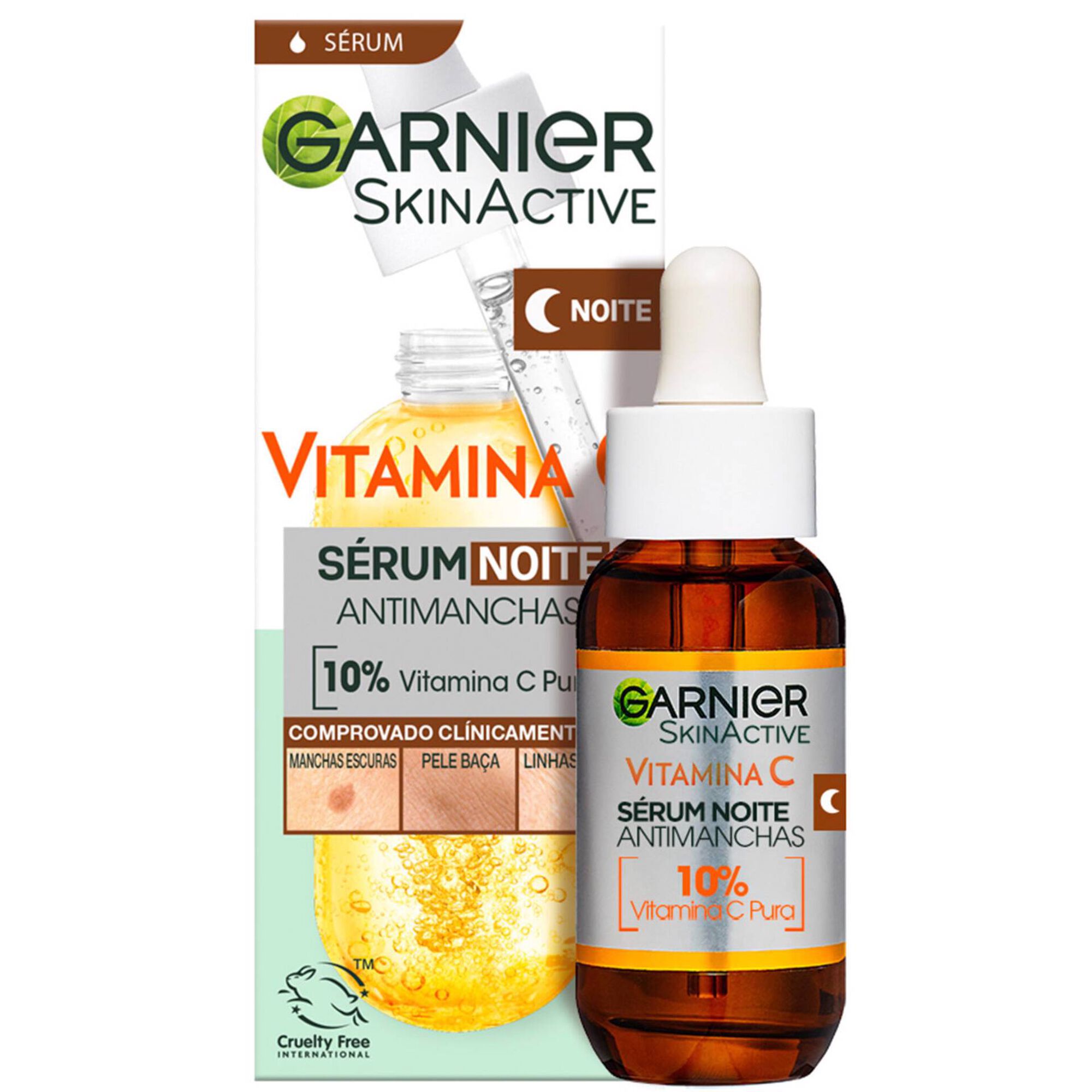Sérum Facial Noite Vitamina C Garnier emb. 30 ml