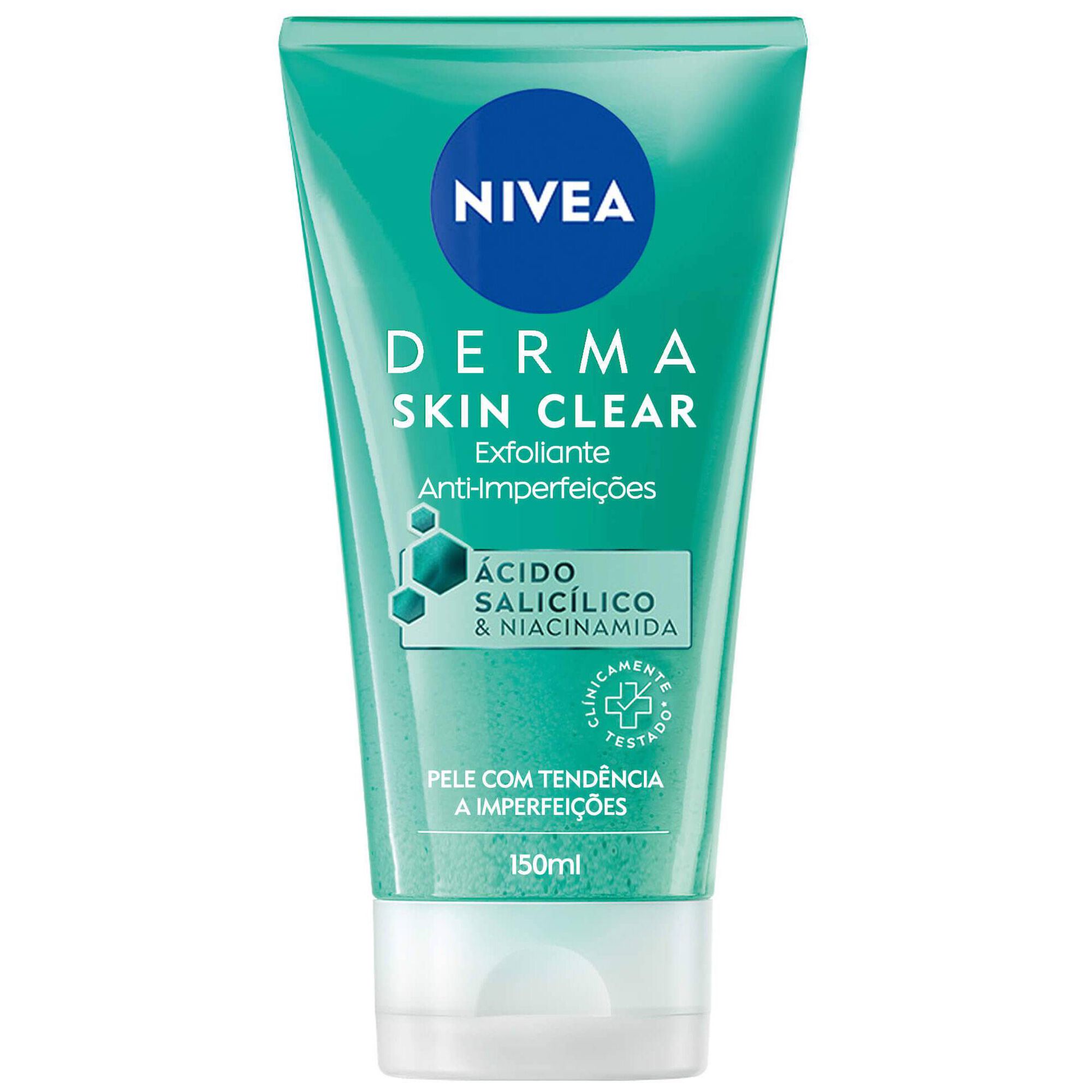 Exfoliante Rosto Derma Skin Nivea emb. 150 ml 