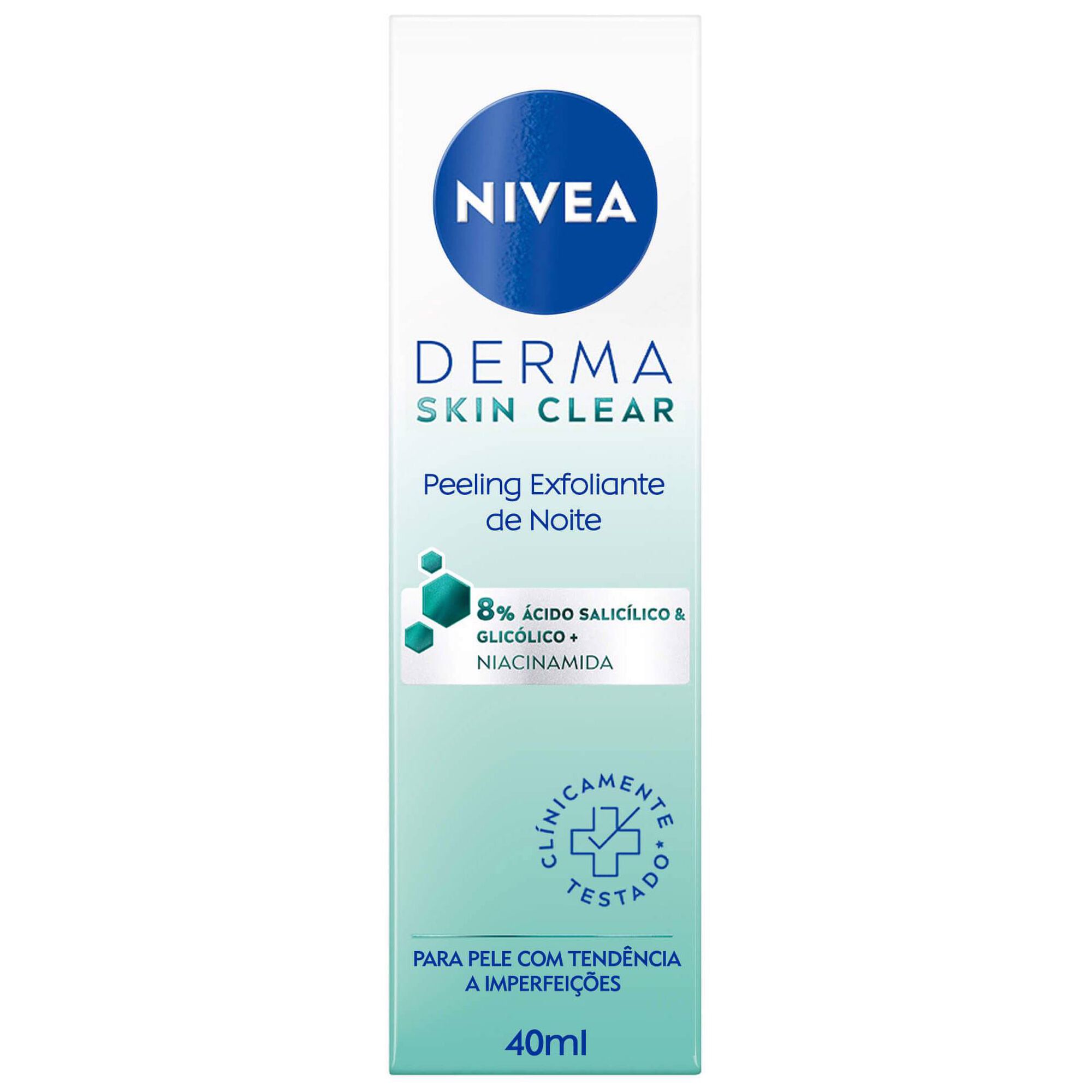 Exfoliante Noite Anti-Imperfeições Derma Skin Nivea emb. 40 ml