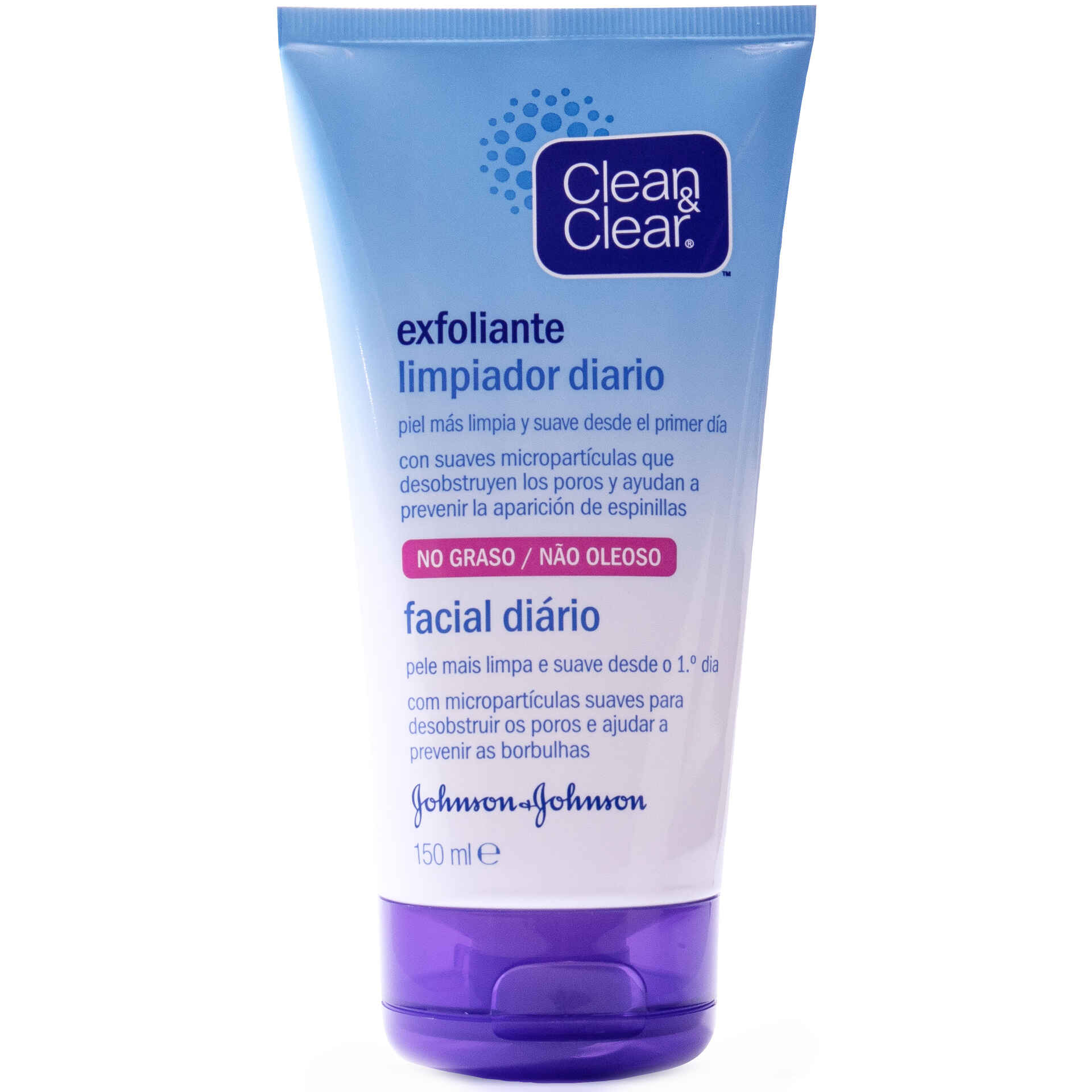 Gel de Limpeza Facial Exfoliante Diário Clean & Clear emb. 150 ml