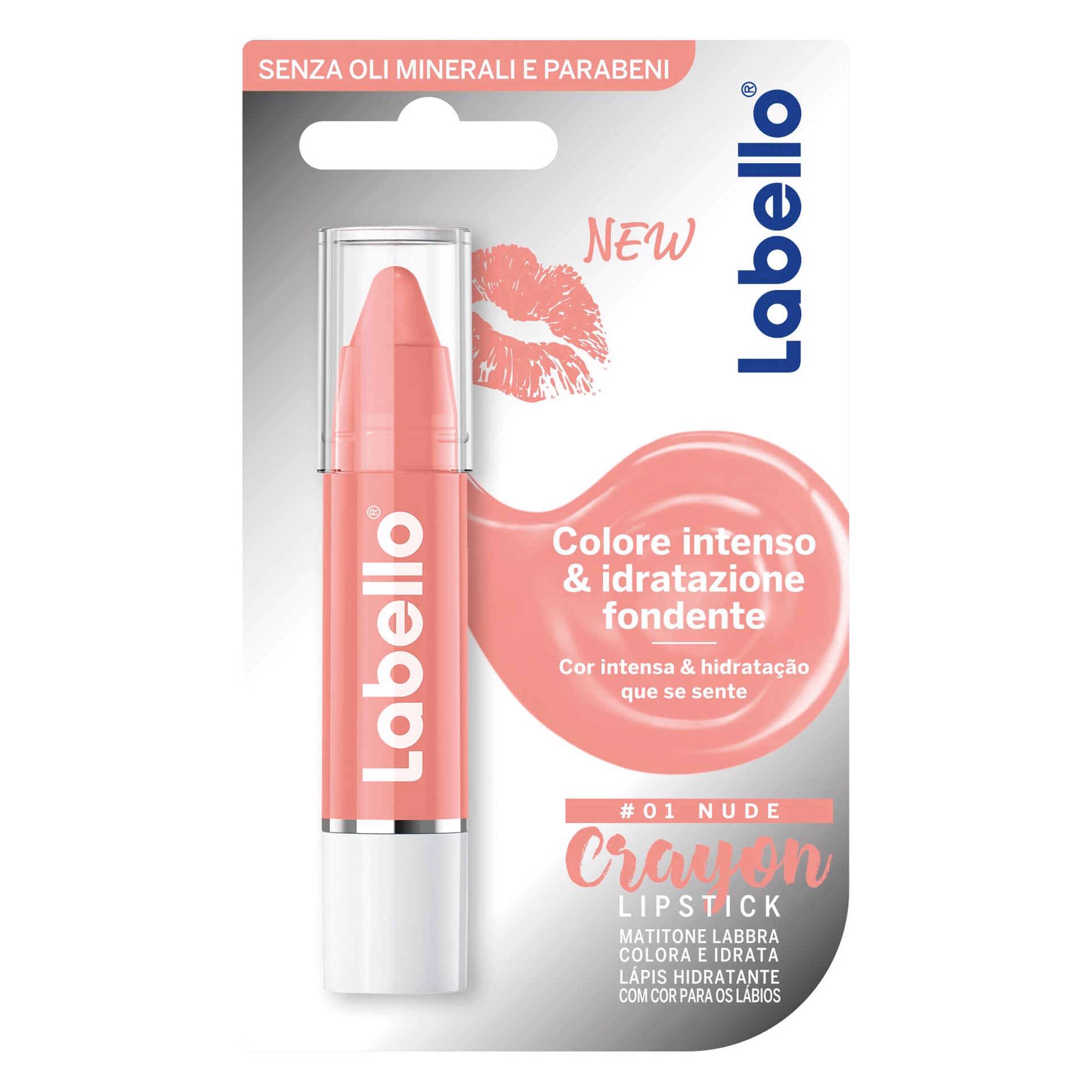 Batom Crayon Nude Labello emb. 1 un