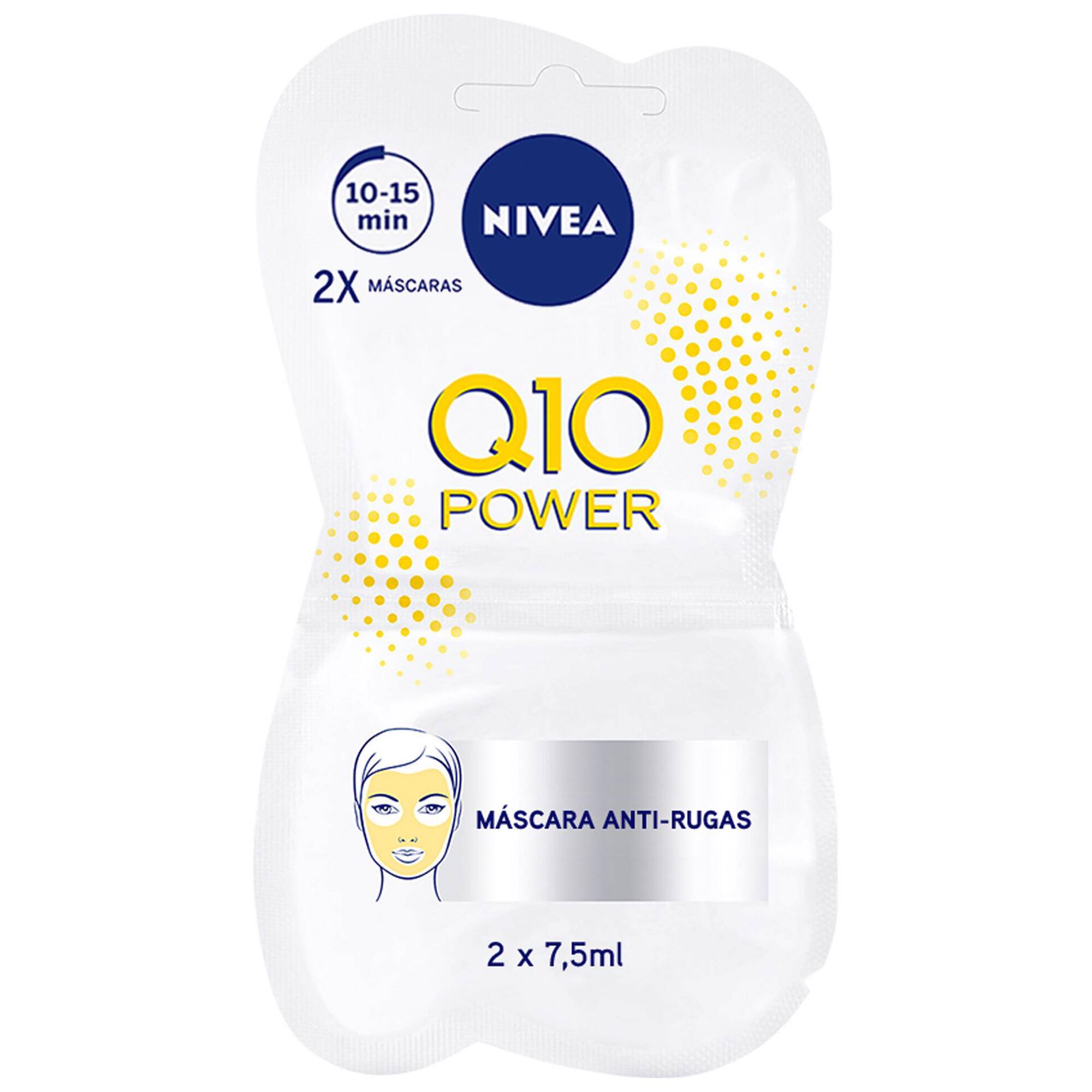 Máscara Facial Q10 Power Antirrugas Nivea emb. 15 ml