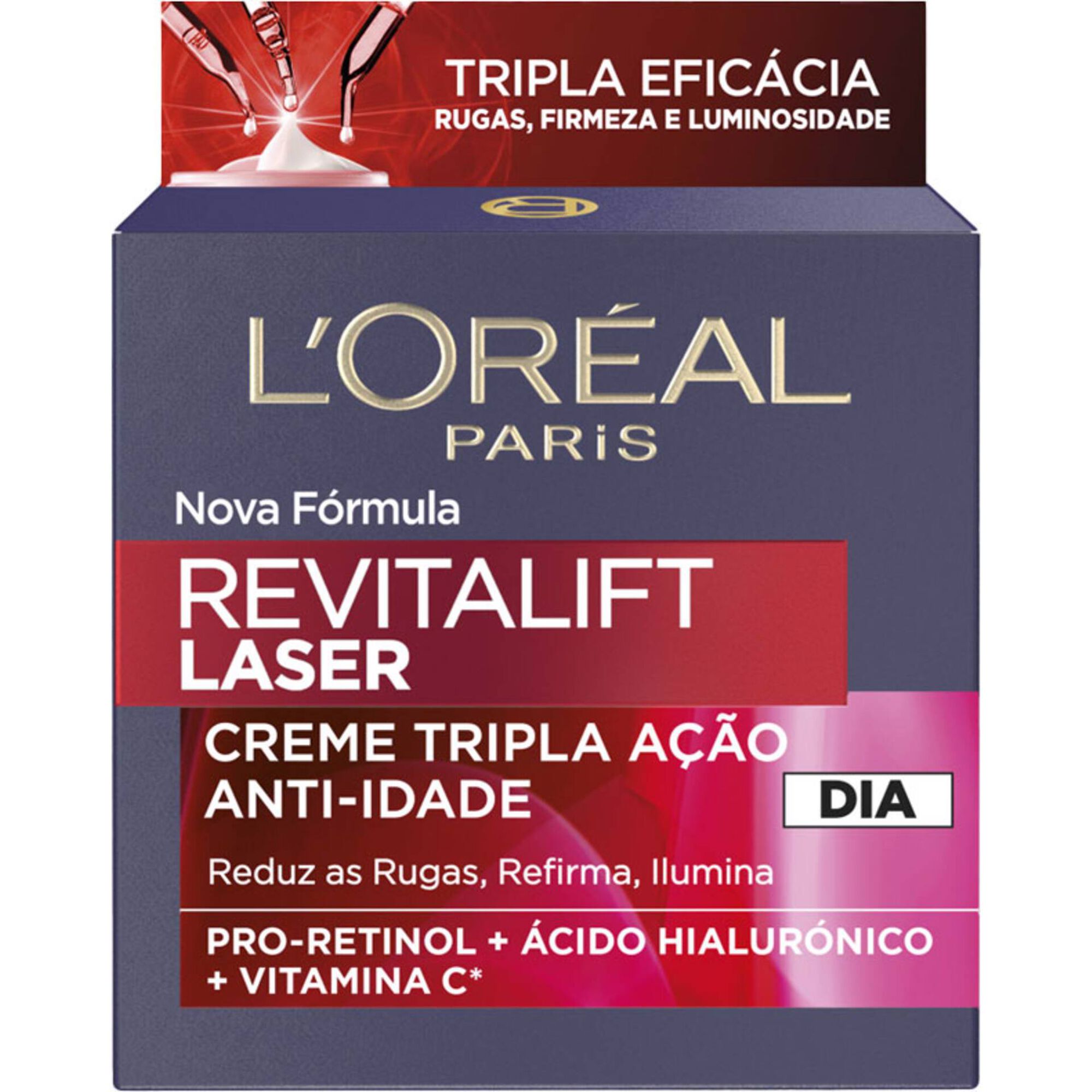Creme de Dia Revitalift Laser Intensivo L'Oréal Paris emb. 50 ml