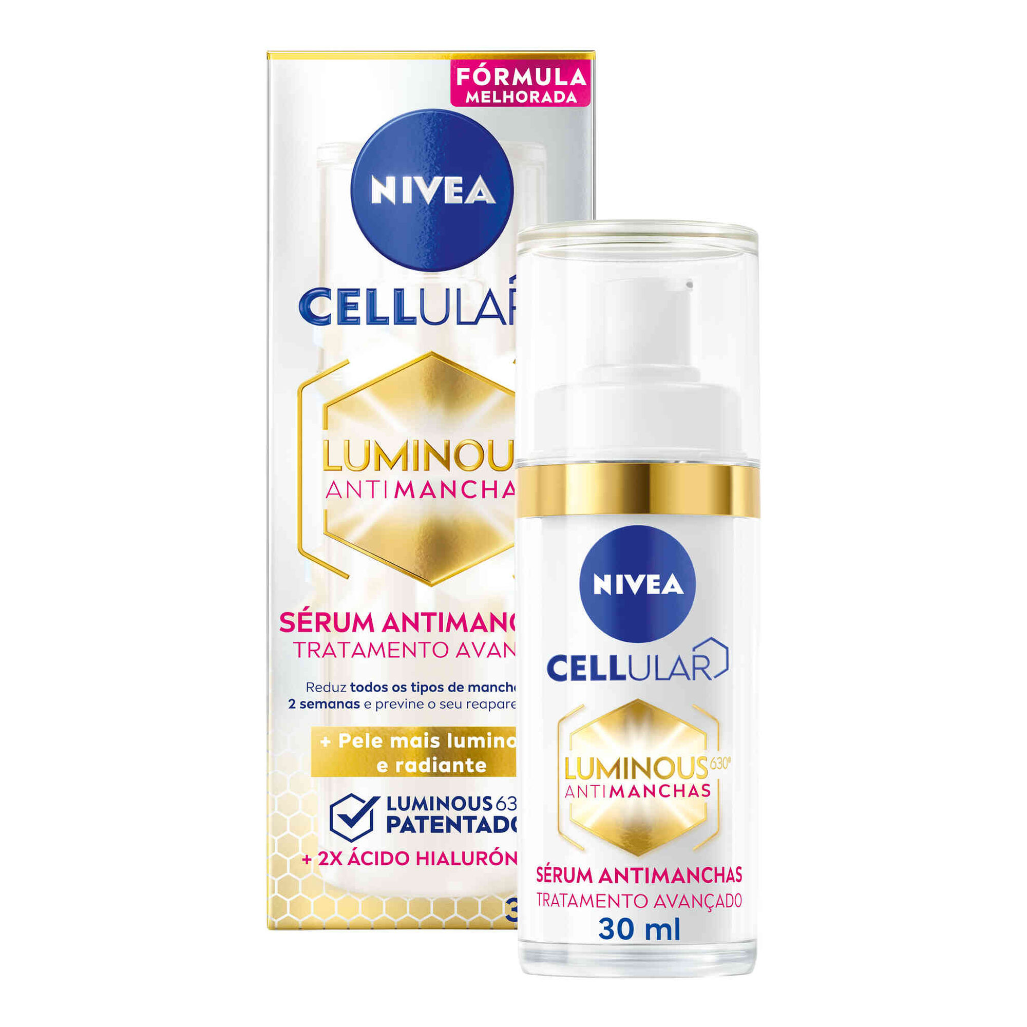Sérum Facial Cellular Luminous 630 Antimanchas Nivea emb. 30 ml