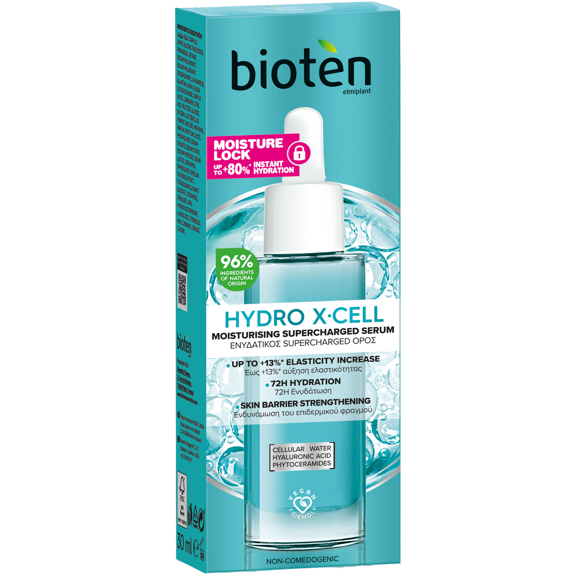 Sérum Facial Hydro X-Cell Bioten emb. 30 ml