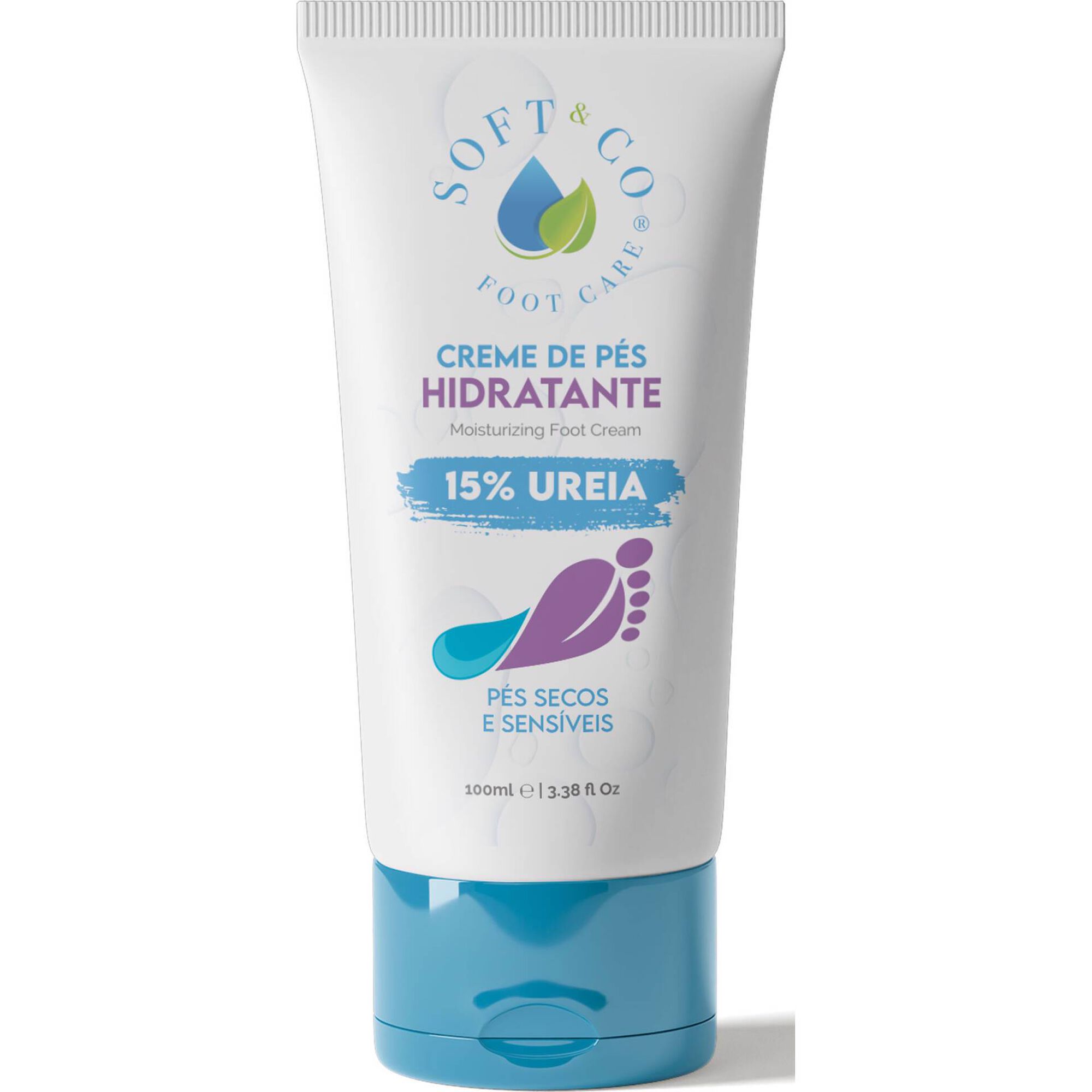 Creme de Pés Hidratação Profunda Soft&Co emb. 100 ml