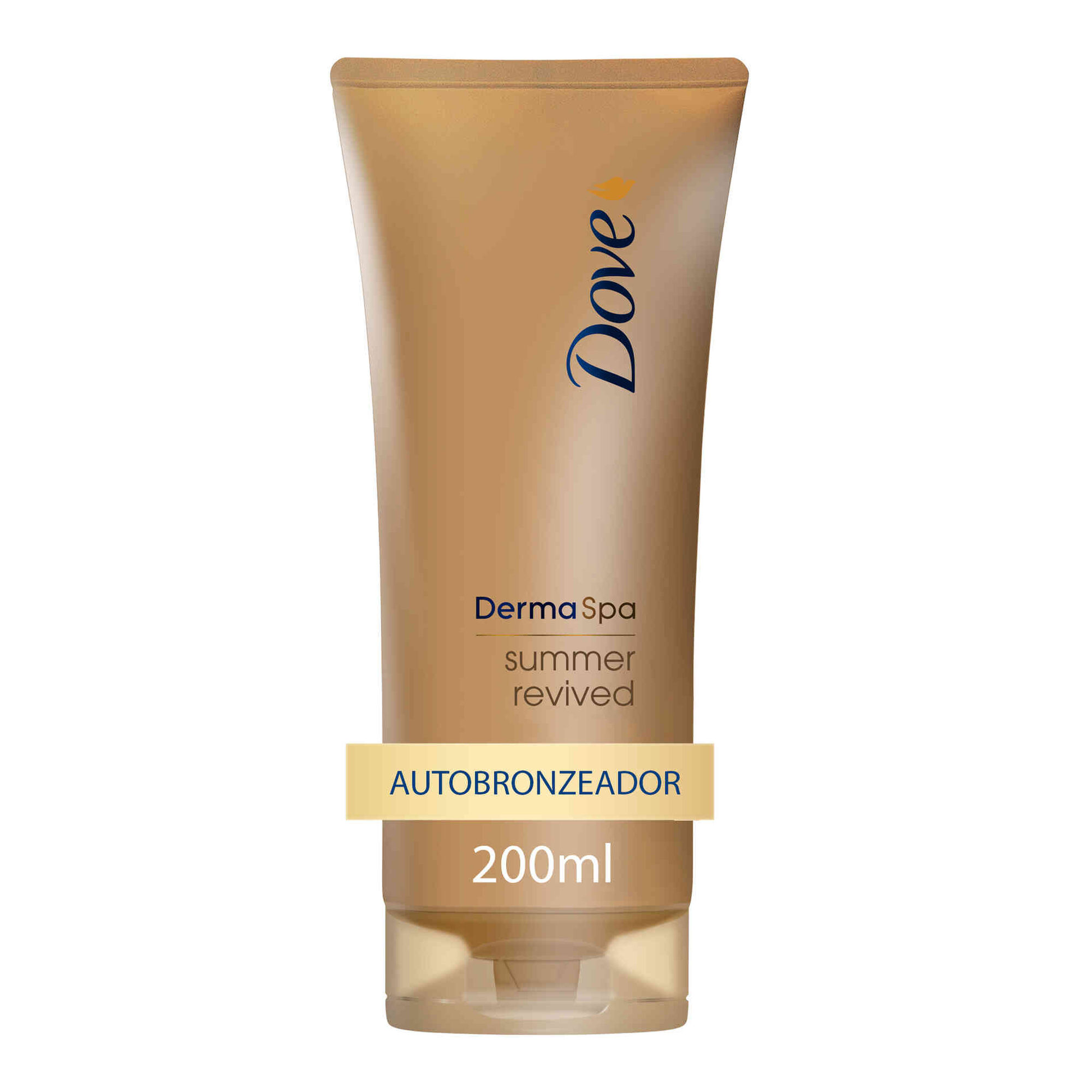 Loção Autobronzeadora Summer Revived Escuro Dove emb. 200 ml