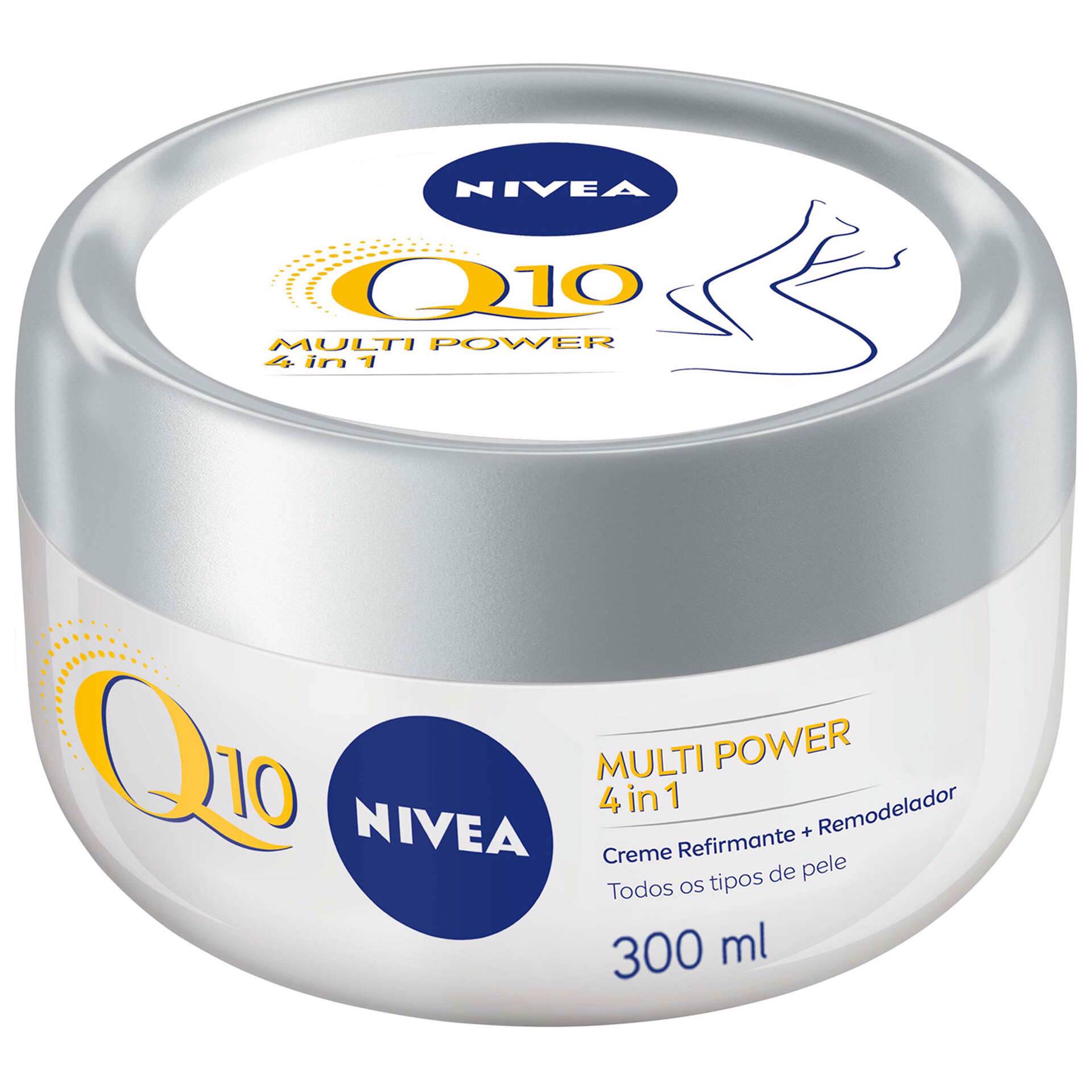 Creme Corporal Q10 Refirmante e Remodelador Nivea emb. 300 ml 