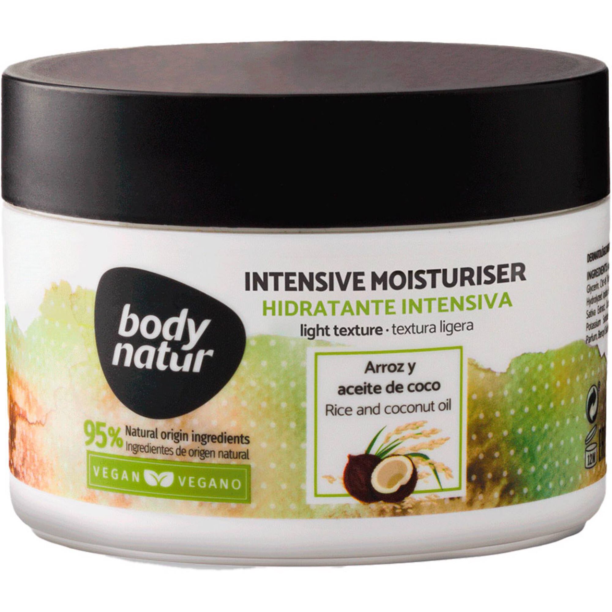 Manteiga Corporal Arroz e Óleo de Coco Body Natur emb. 200 ml