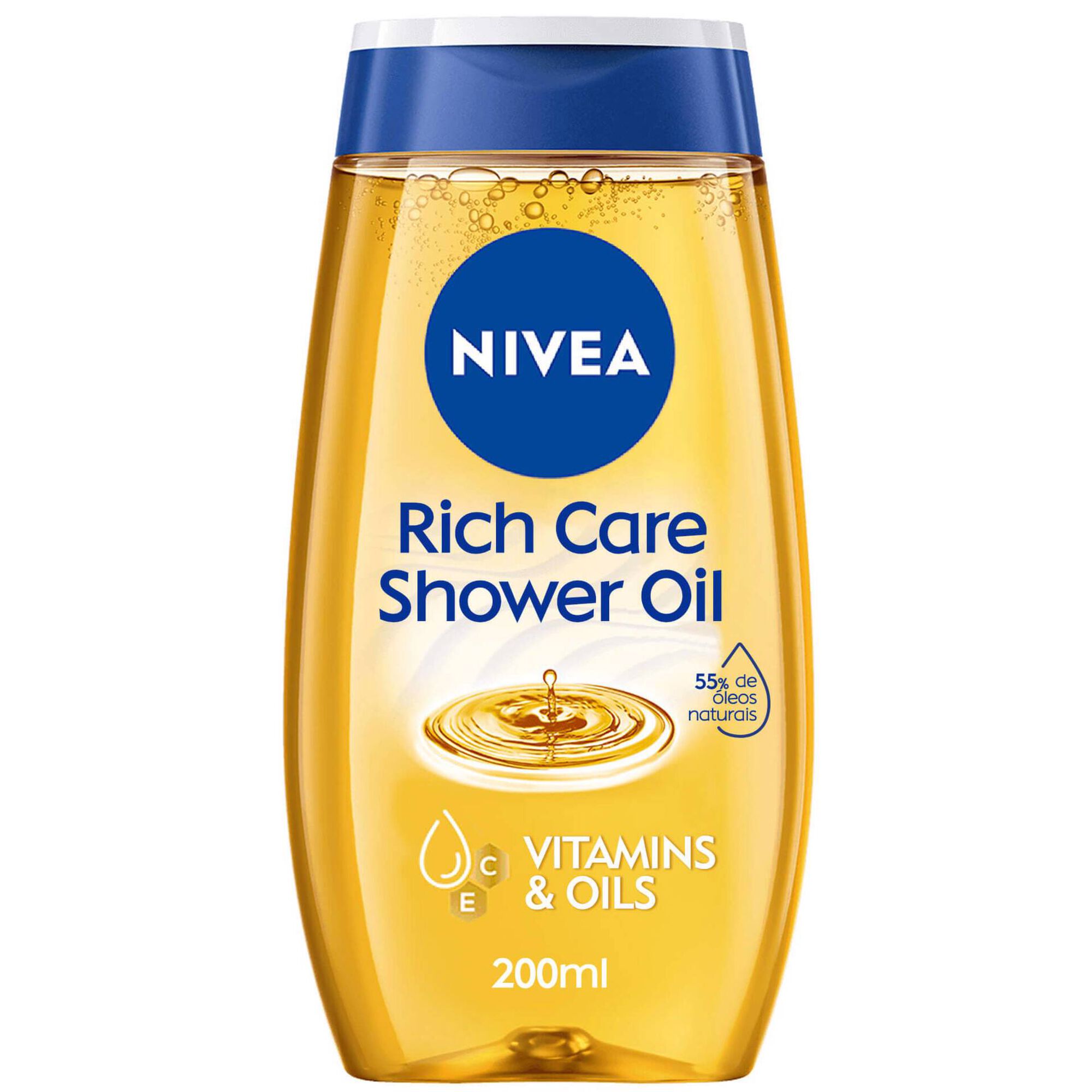 Gel de Banho Natural Oil Nivea emb. 200 ml