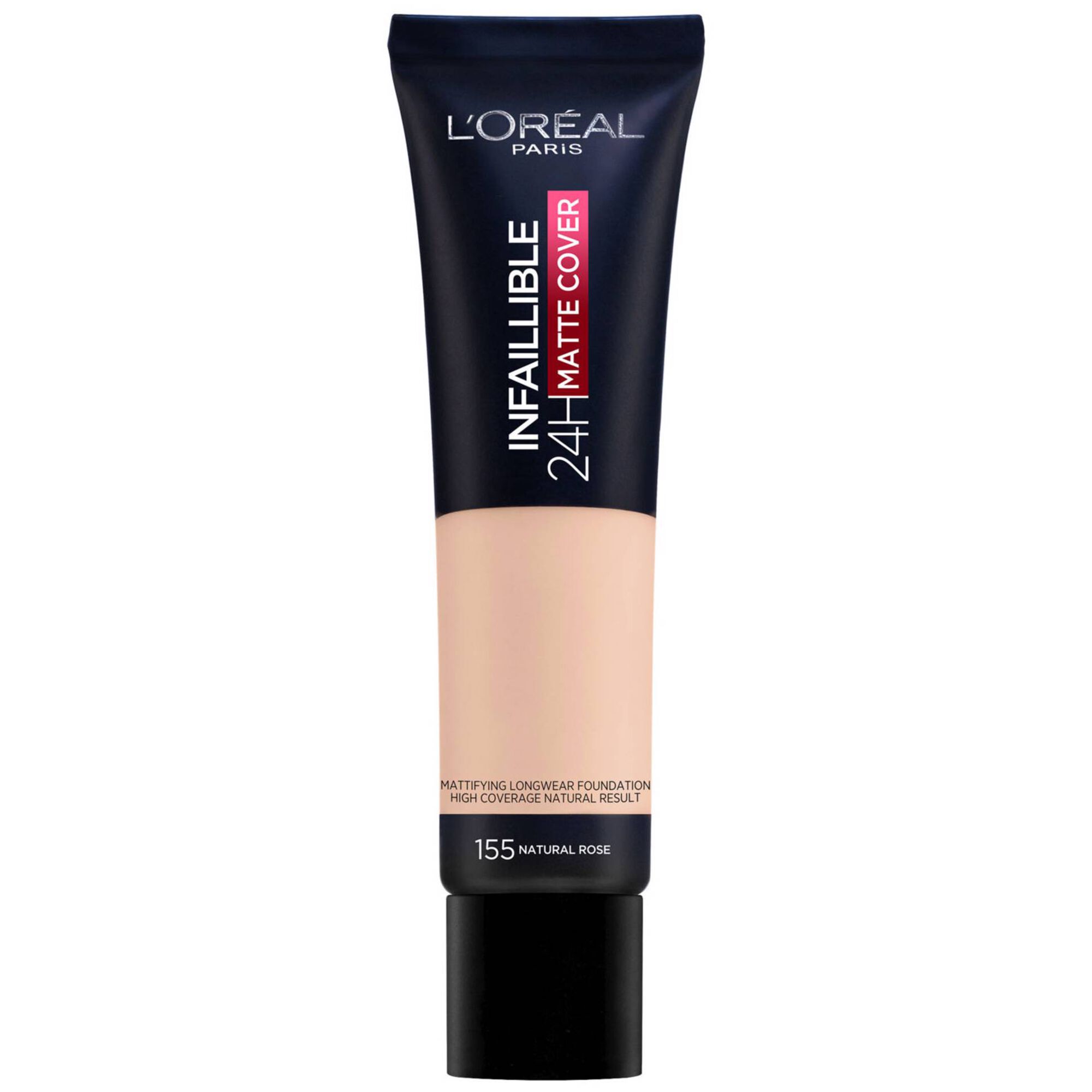 Base de Rosto Infaillible Matte Cover 155 L'Oréal Paris emb. 1 un