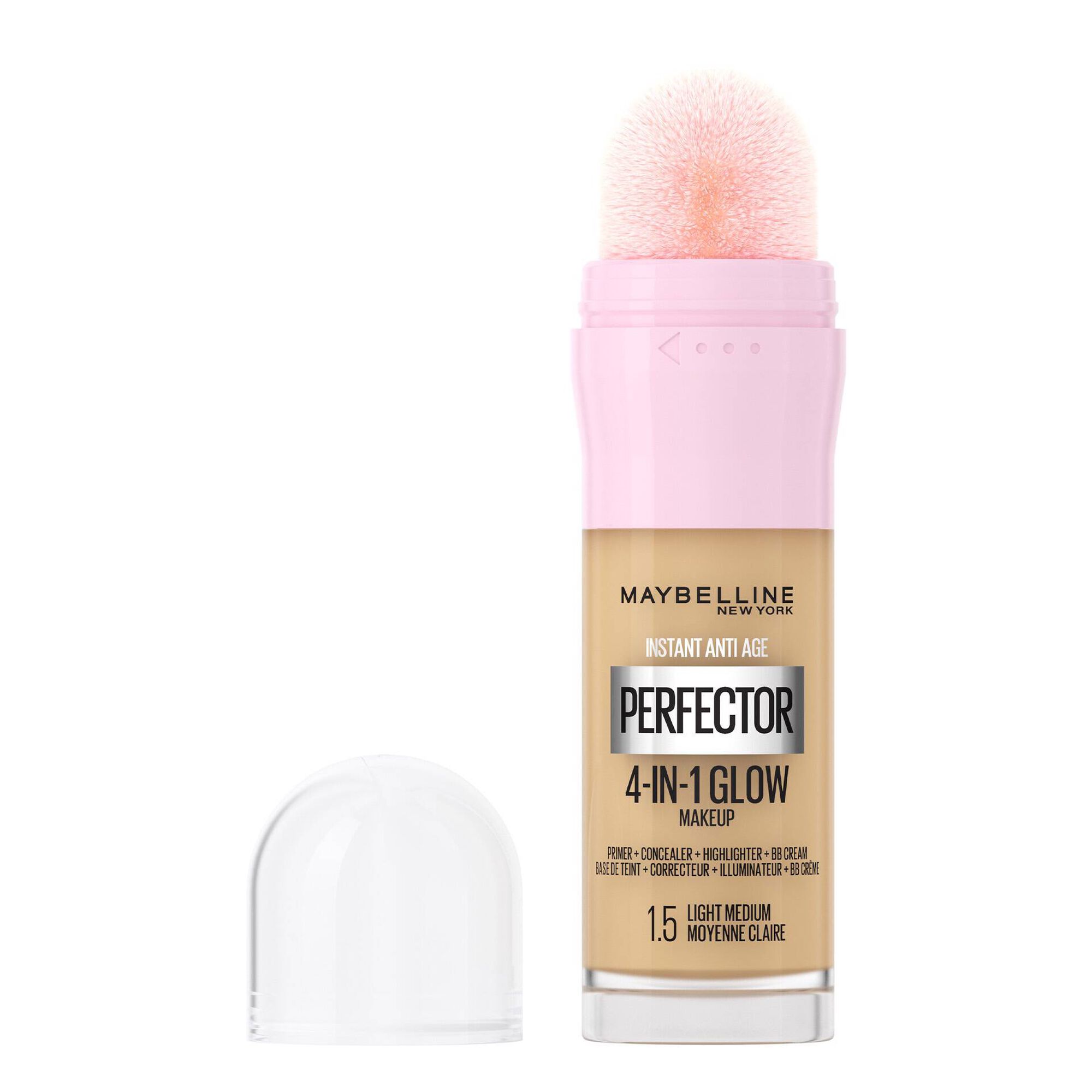 Corretor Instant Perfect Glow 4 em 1 Light Medium 1.5 Maybelline emb. 1 un