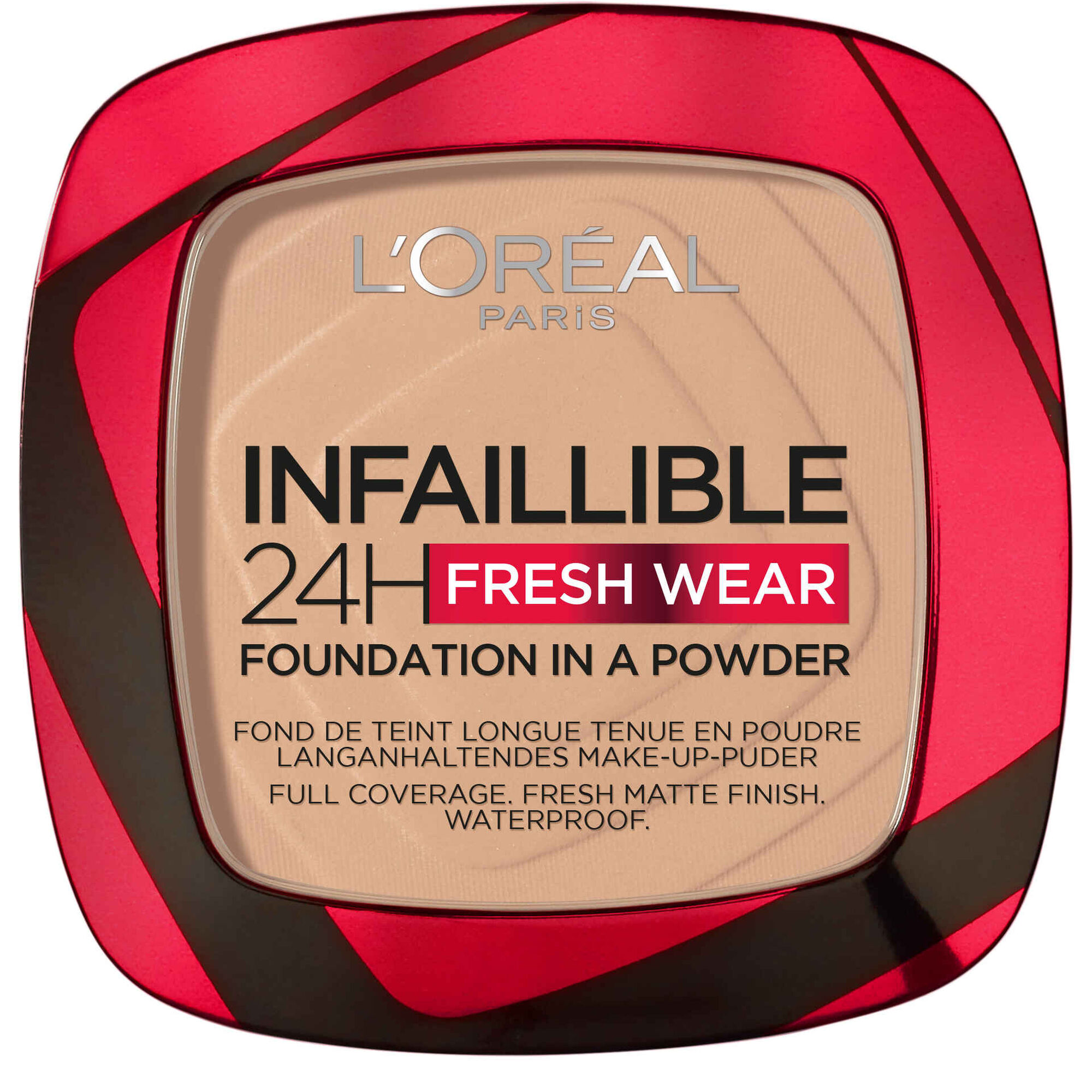 Base em Pó 2 em 1 Infaillible 24h Fresh Wear 130 L'Oréal Paris emb. 1 un