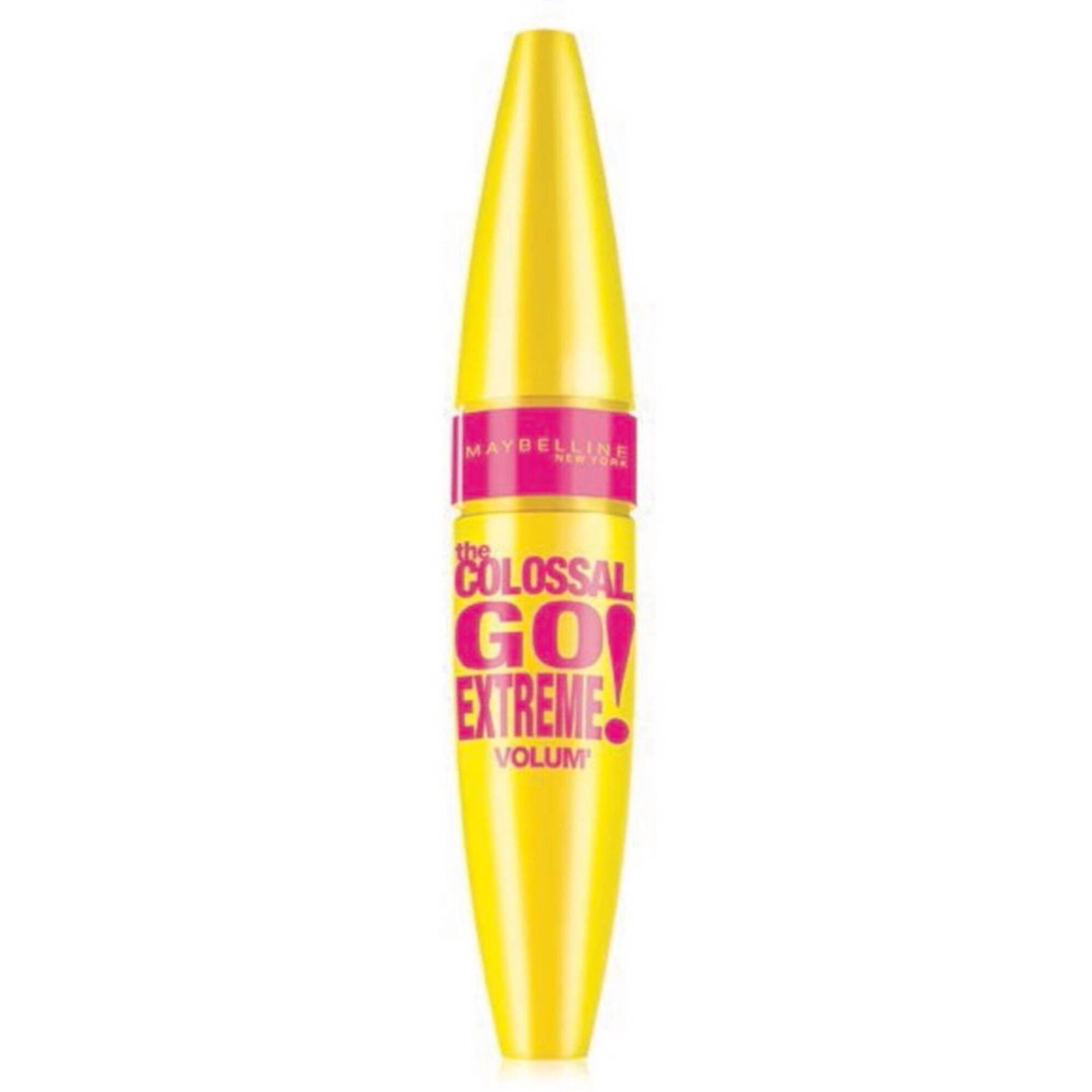 Máscara de Pestanas Colossal Go Extreme Black Maybelline emb. 1 un