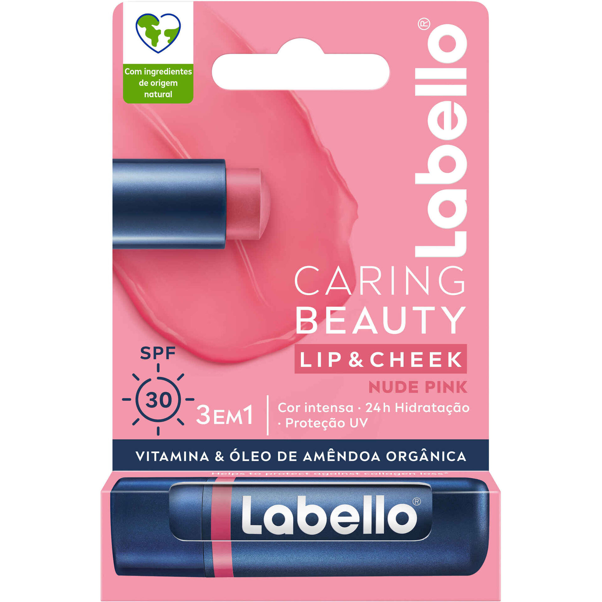 Batom Lip&Cheek Caring Beauty Rose Labello emb. 1 un