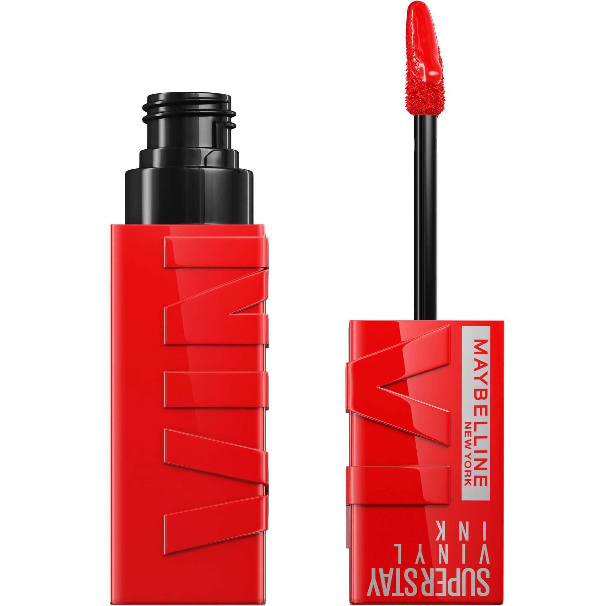 Batom Vinyl Ink 25 Red Hot Maybelline emb. 1 un