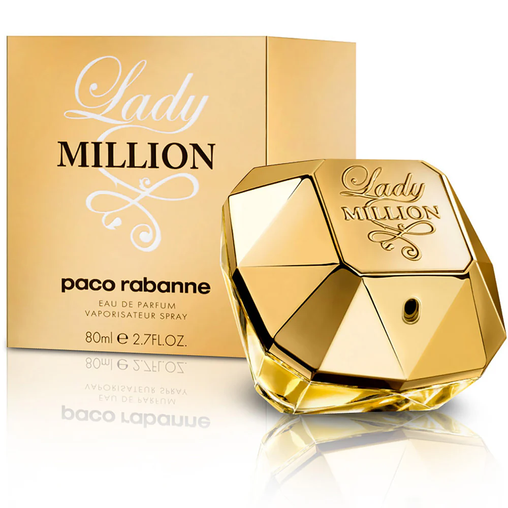 Paco Rabanne Lady Million Eau De Parfum Spray for Women 80ml