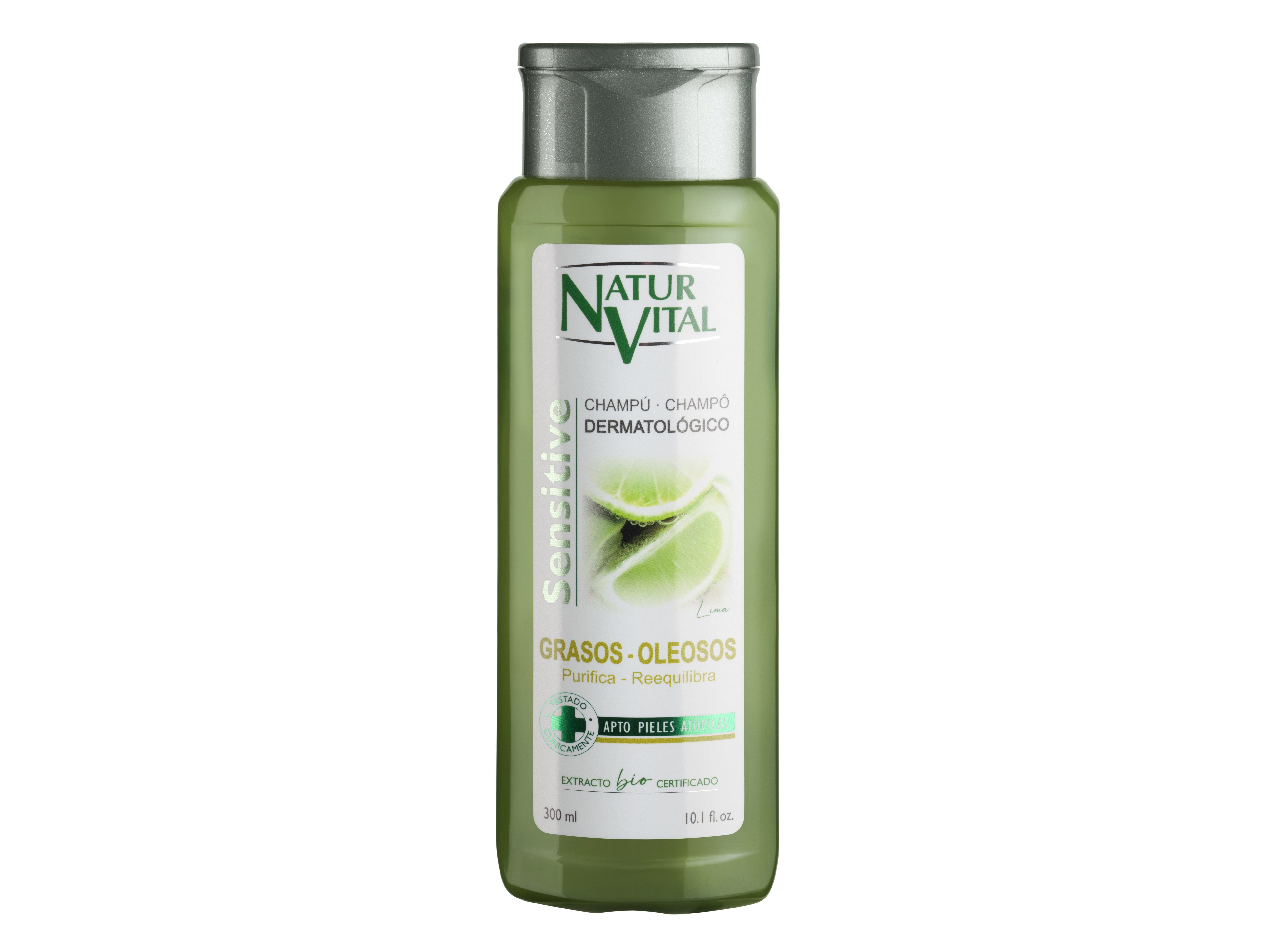 Champô Sensitive Cabelos Oleosos Natur vital 300ml