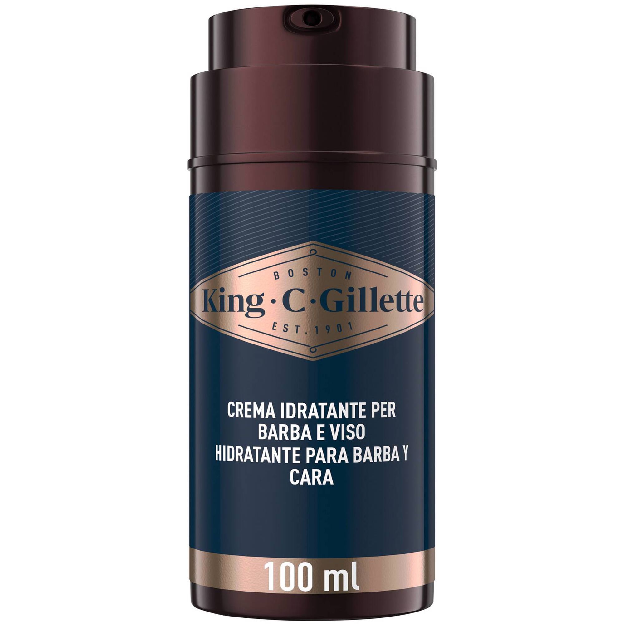 Creme Hidratante Rosto e Barba King C. Gillette emb. 100 ml