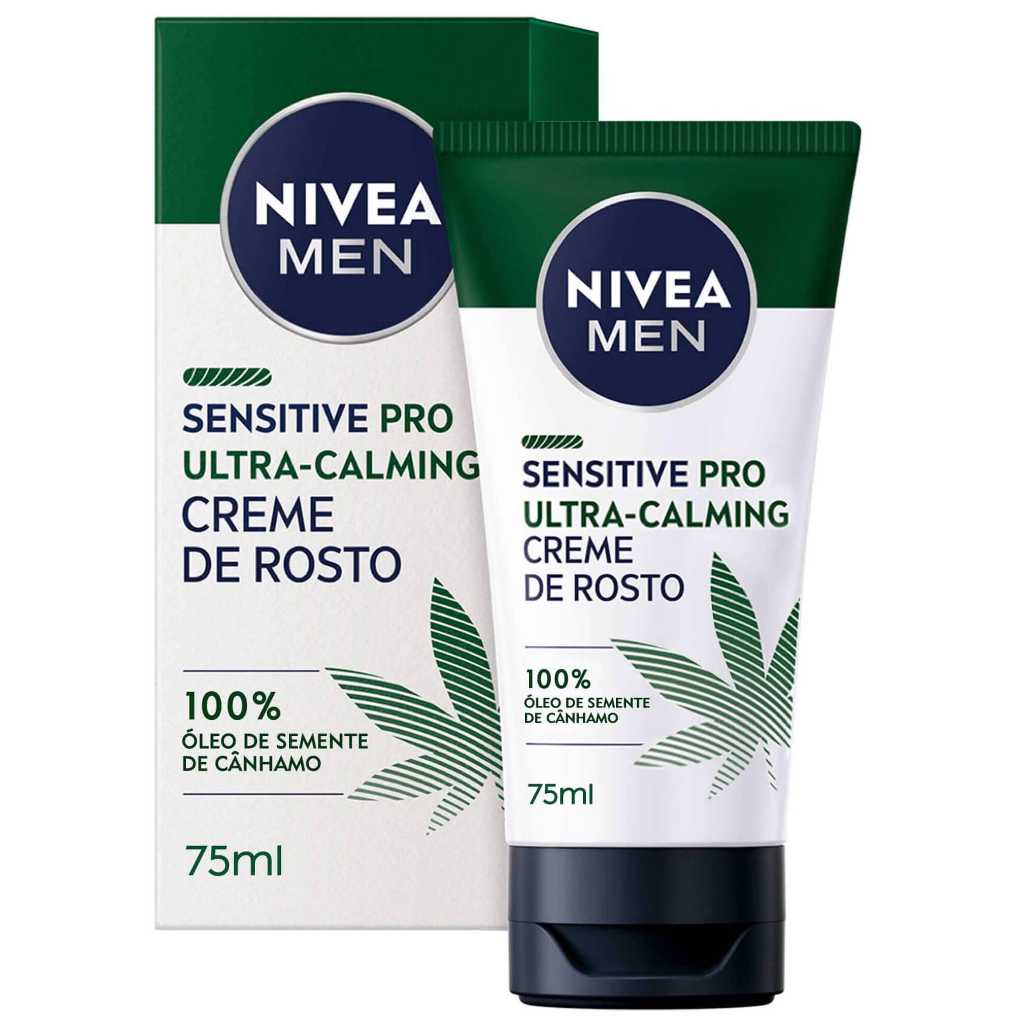 Creme de Rosto Men Sensitive Pro Ultra-Calming Nivea Men emb. 75 ml
