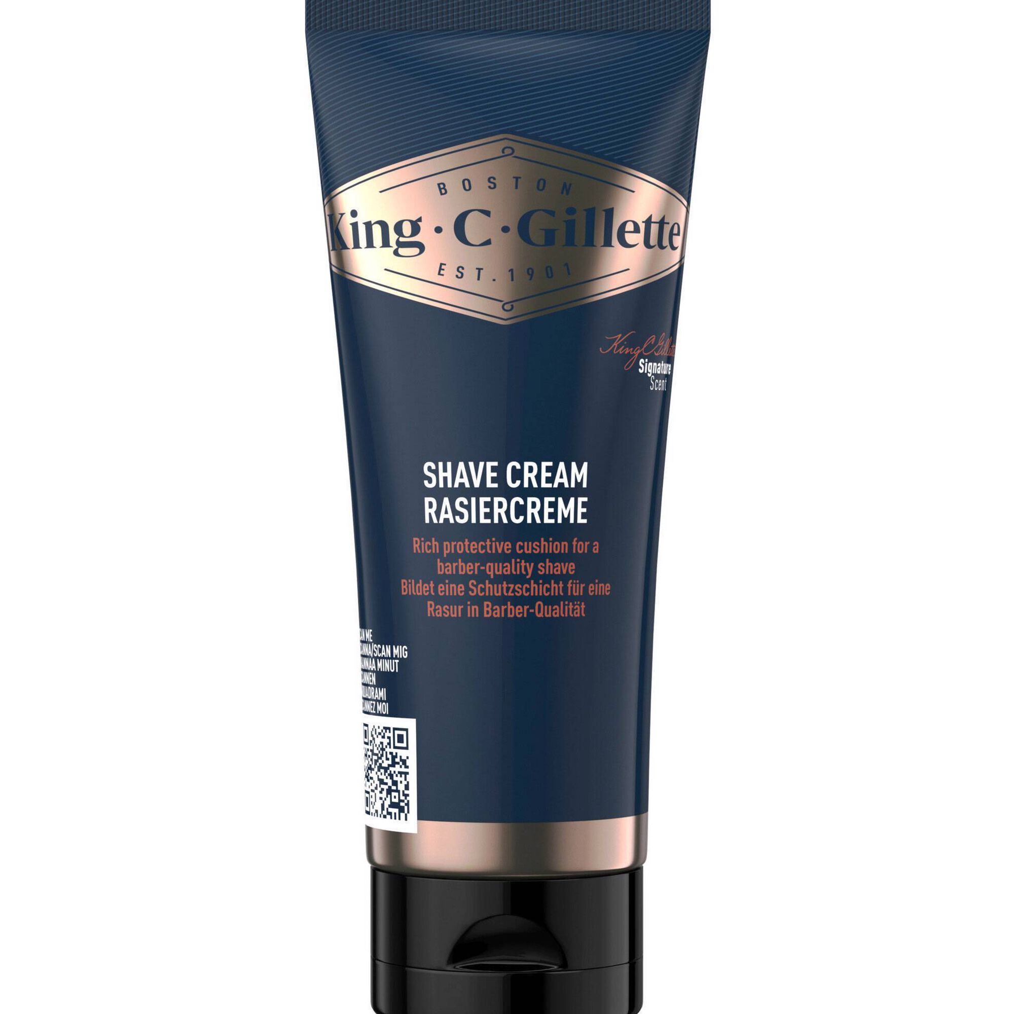 Creme de Barbear King C. Gillette emb. 175 ml