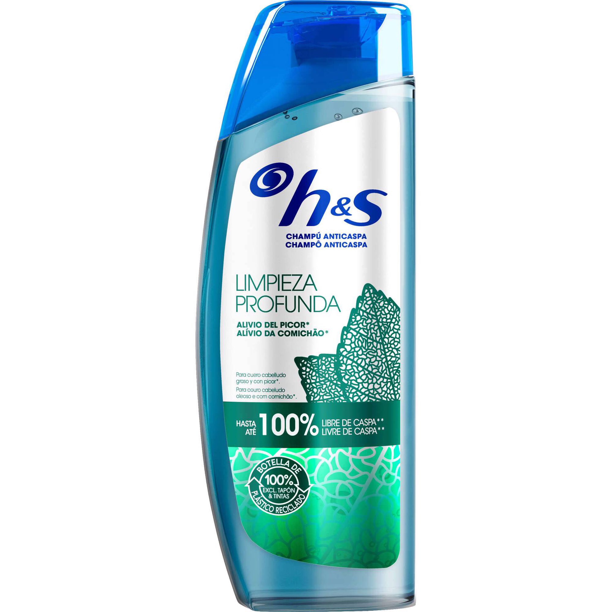 Champô Homem Anticaspa Limpeza Profunda H&S emb. 300 ml
