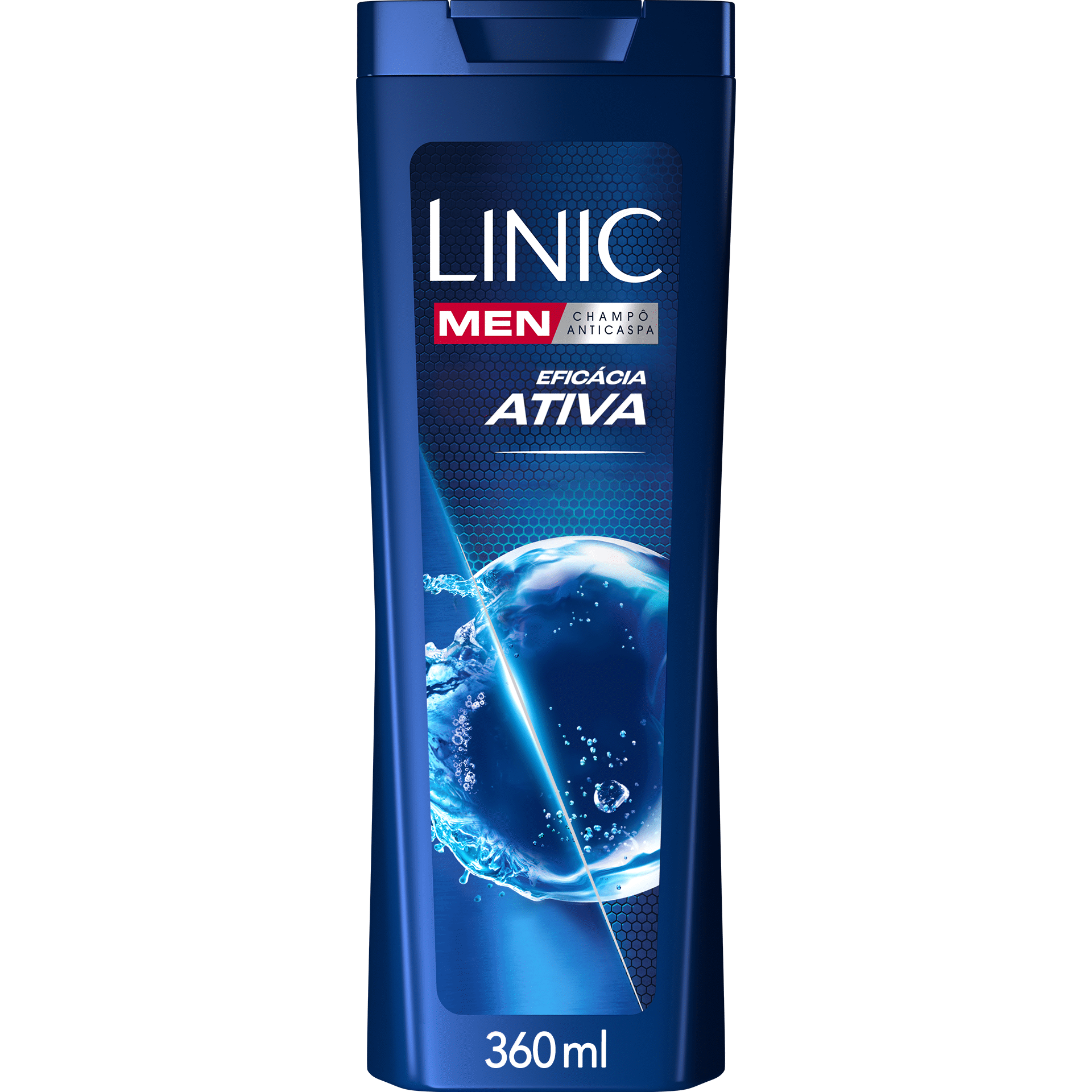Champô Homem Anticaspa Eficácia Ativa Linic emb. 360 ml