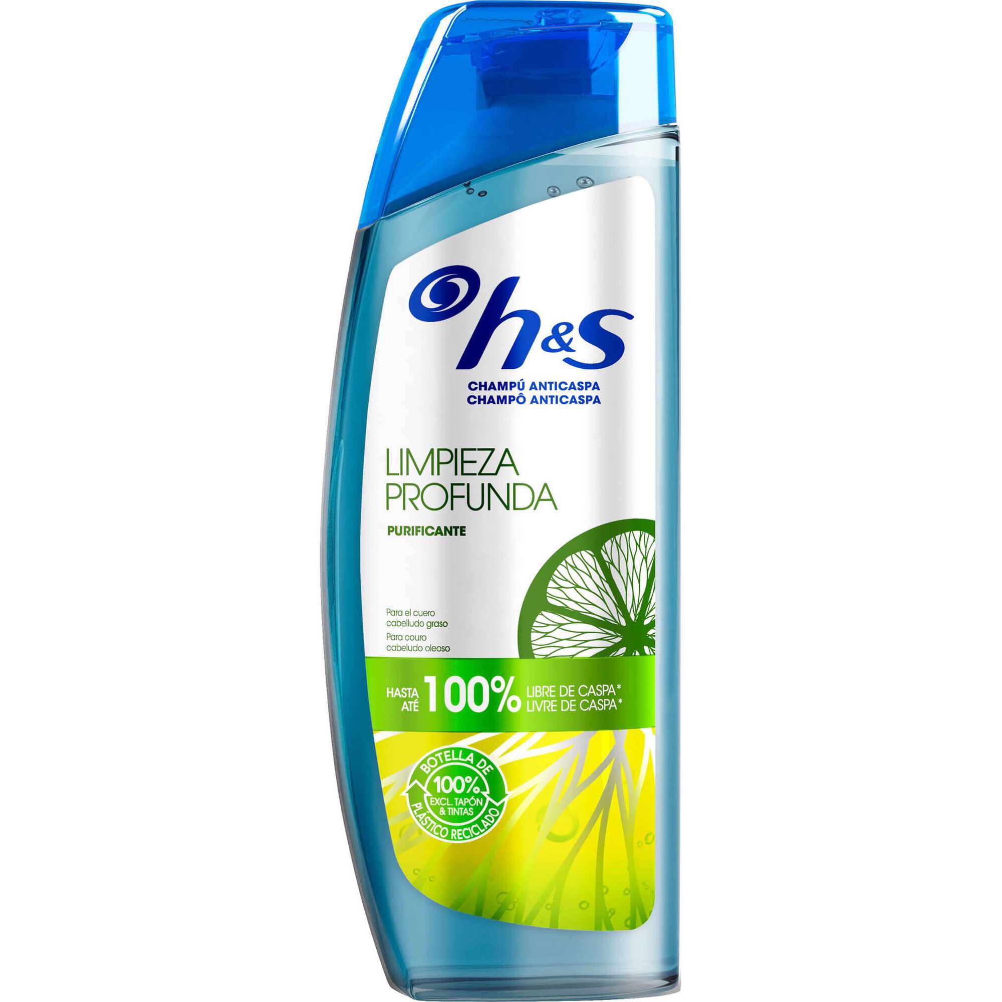 Champô Homem Anticaspa Limpeza Profunda Purificante H&S emb. 300 ml