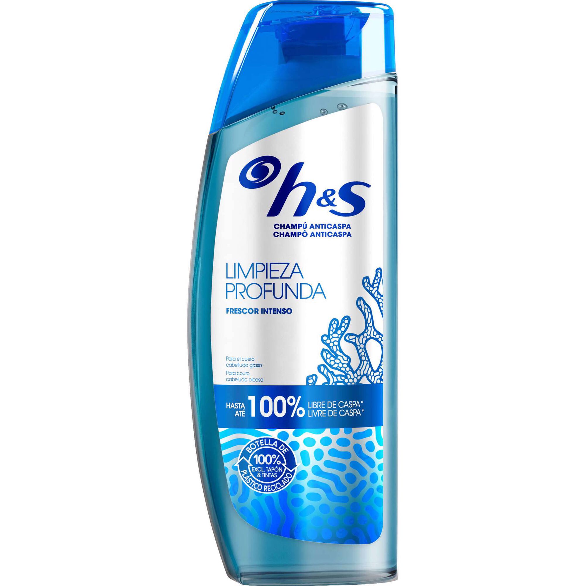 Champô Homem Anticaspa Detox Limpeza Profunda H&S emb. 300 ml