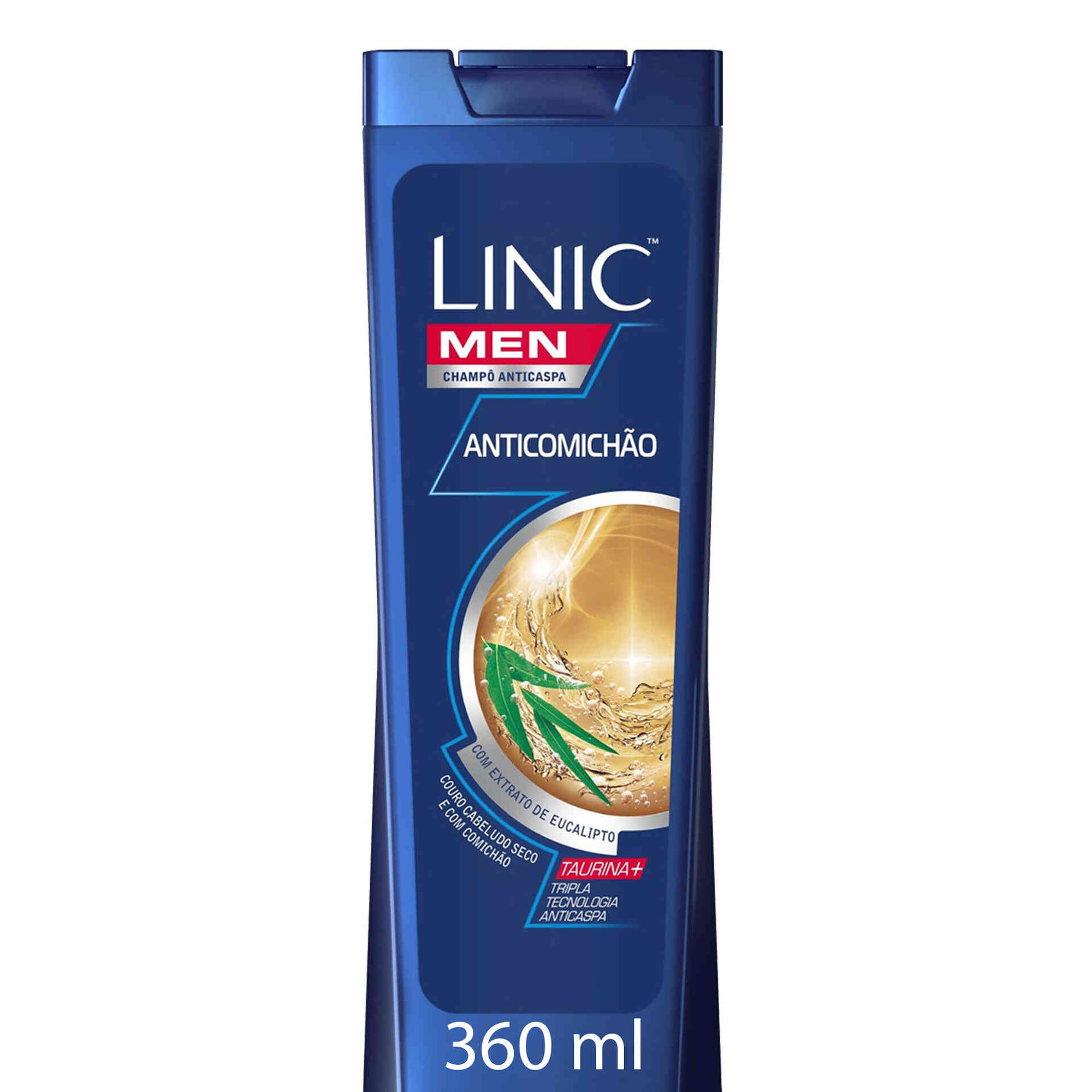 Champô Homem Anticaspa Anticomichão Linic emb. 360 ml