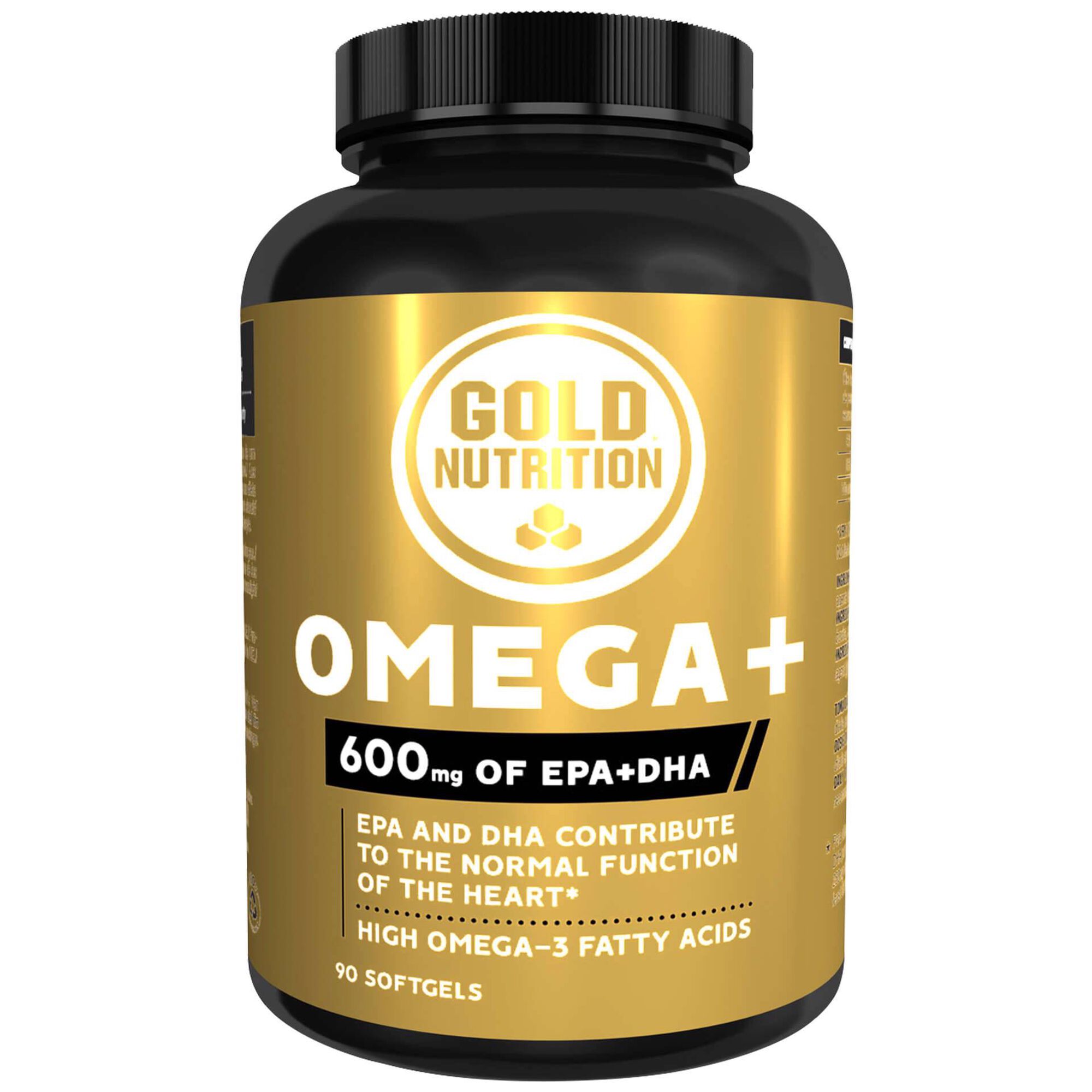 Suplemento Ómega+ Gold Nutrition emb. 90 un